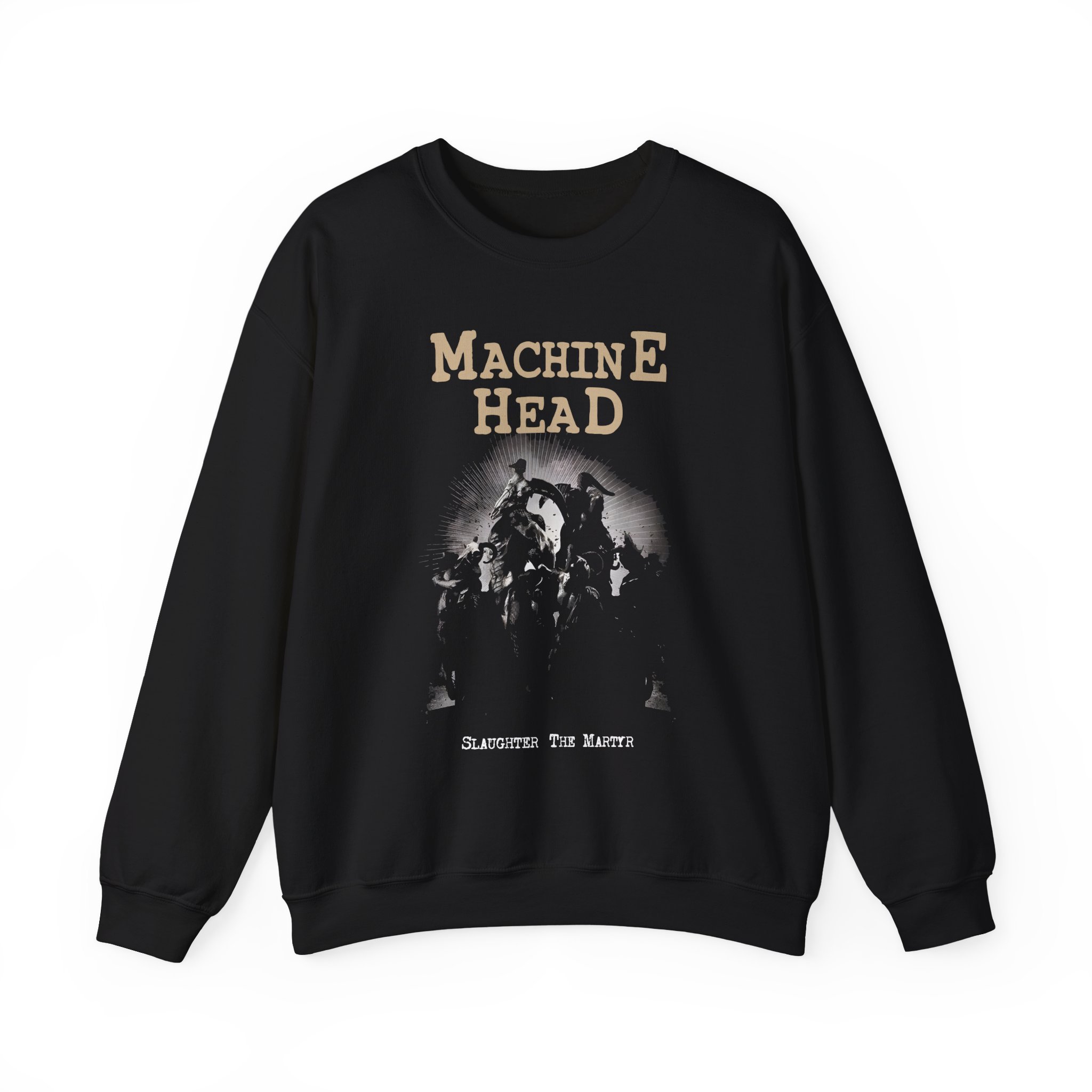 Machine Head Slaughter the Martyr Unisex Heavy Blendâ„¢ Crewneck Sweatshirt