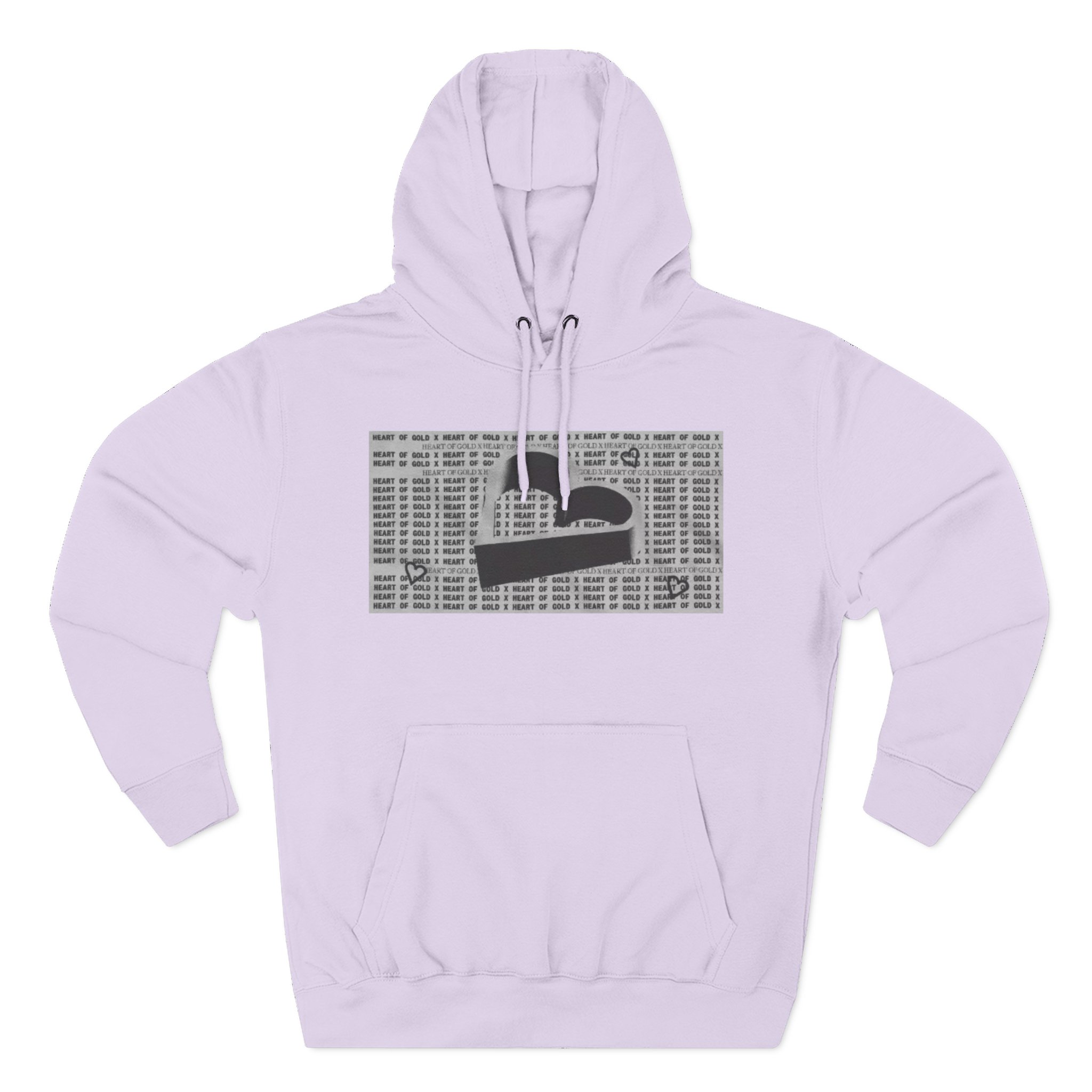 Mumbo Jumbo Heart of Grunge Three-Panel Fleece Hoodie