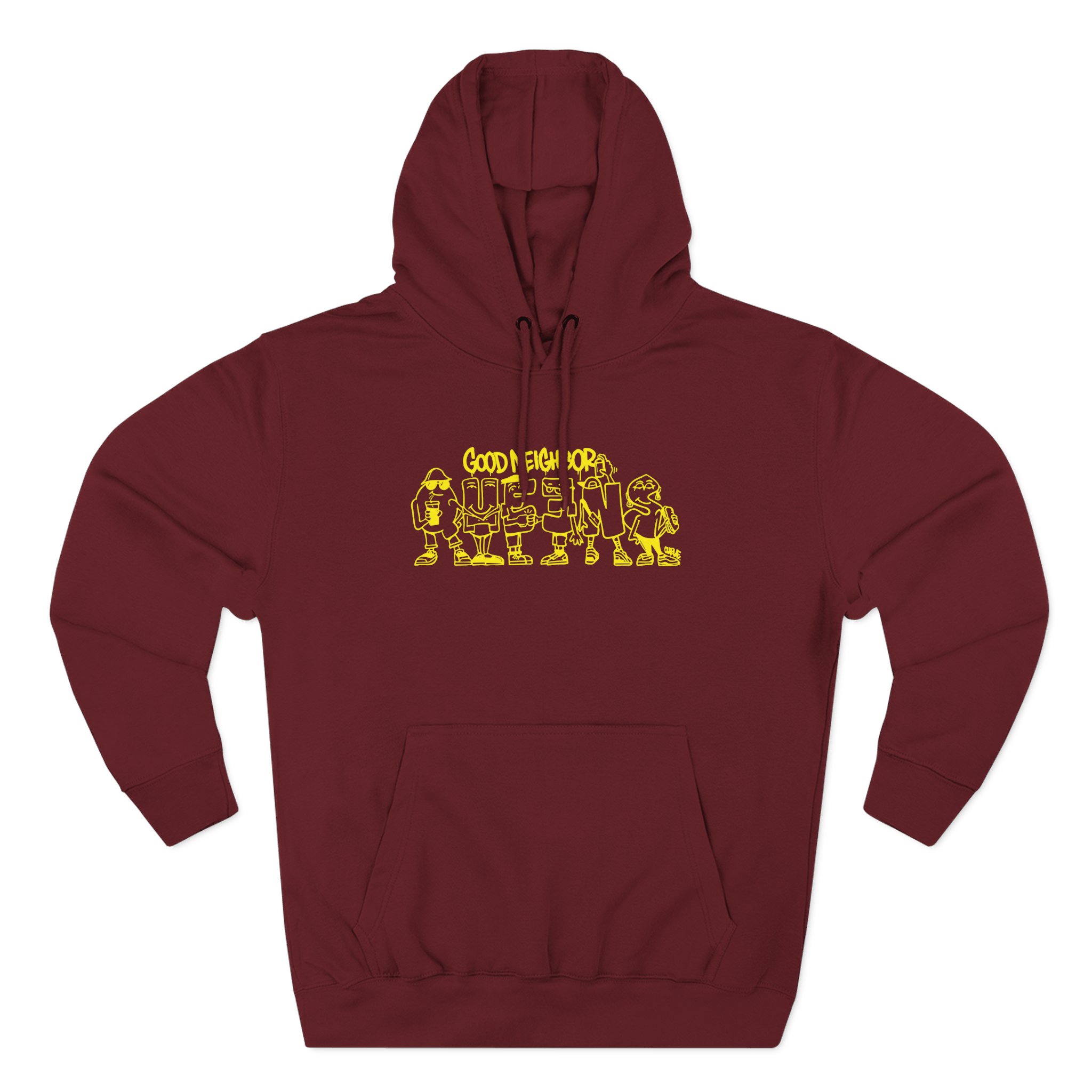 Good Neighbours Queens Three-Panel Fleece Hoodie