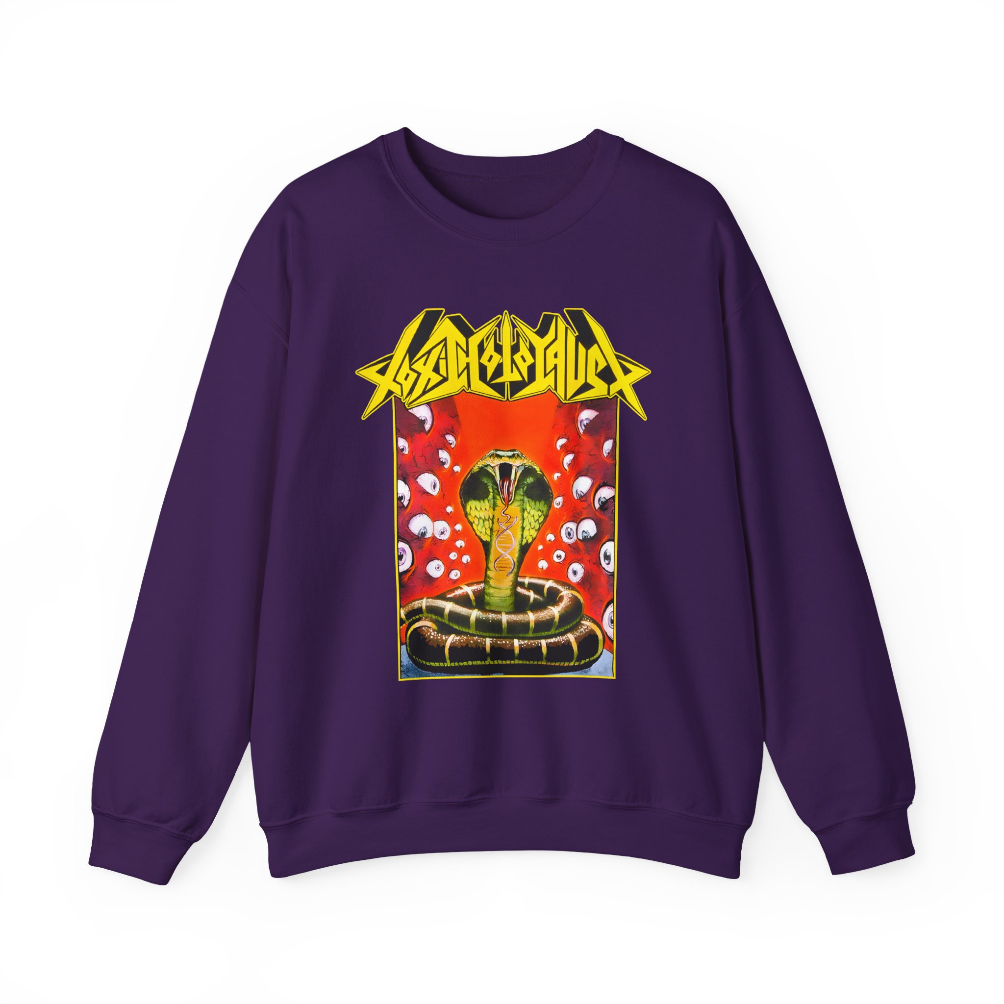 Toxic Holocaust Chemistry of Consciousness Album Art Unisex Heavy Blendâ„¢ Crewneck Sweatshirt