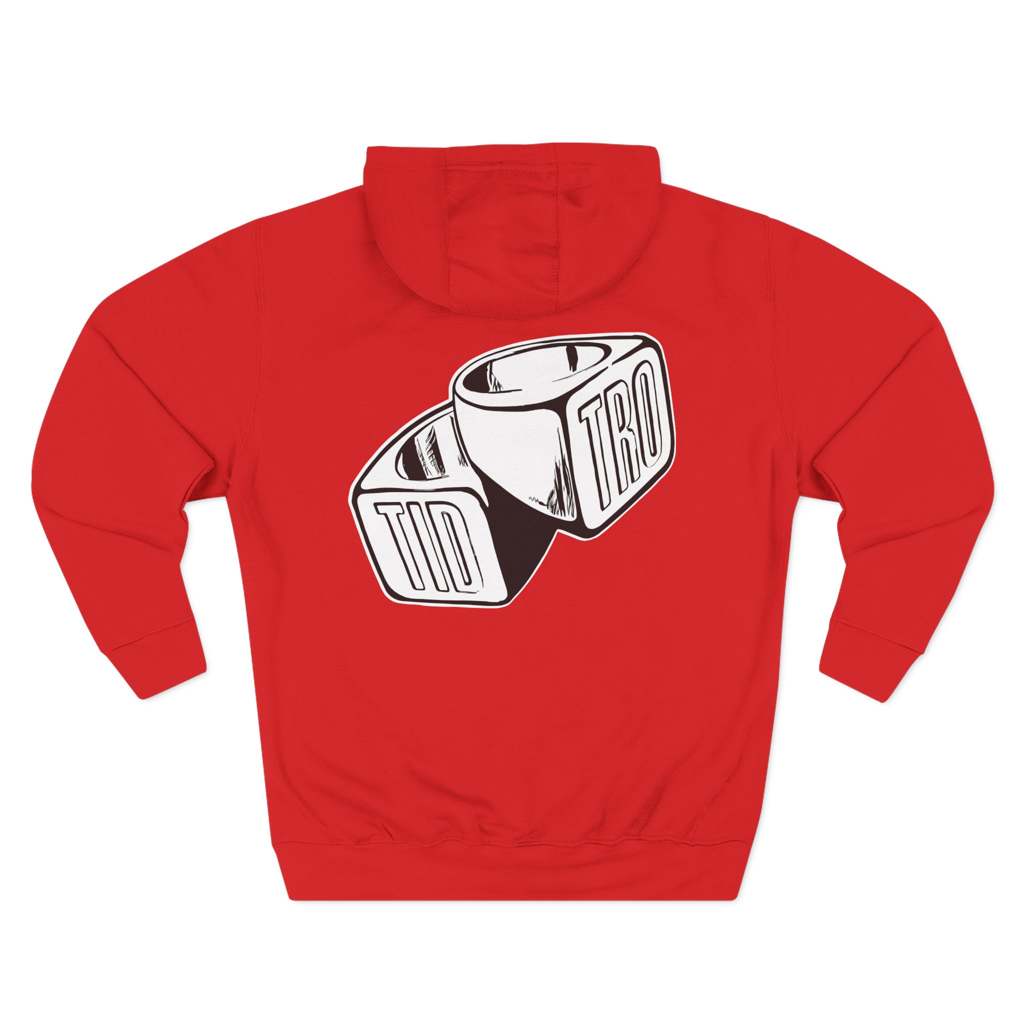 Victor Leksell Three-Panel Fleece Hoodie