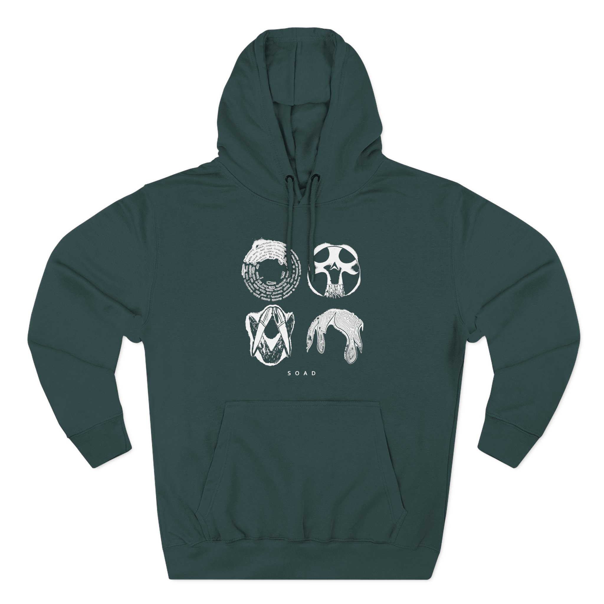 System of a Down All for One Three-Panel Fleece Hoodie
