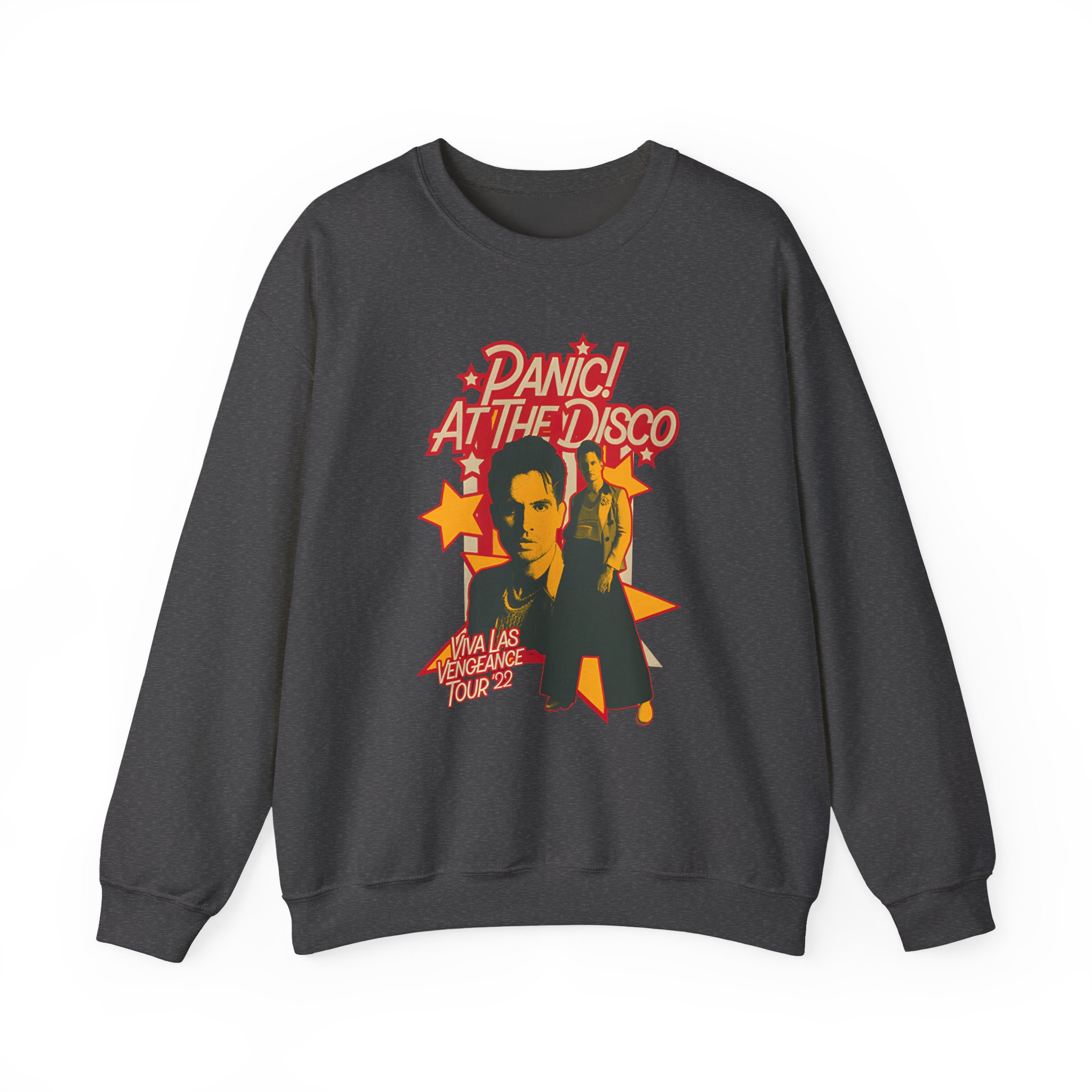 Panic at the Disco Stars Dark Unisex Heavy Blendâ„¢ Crewneck Sweatshirt