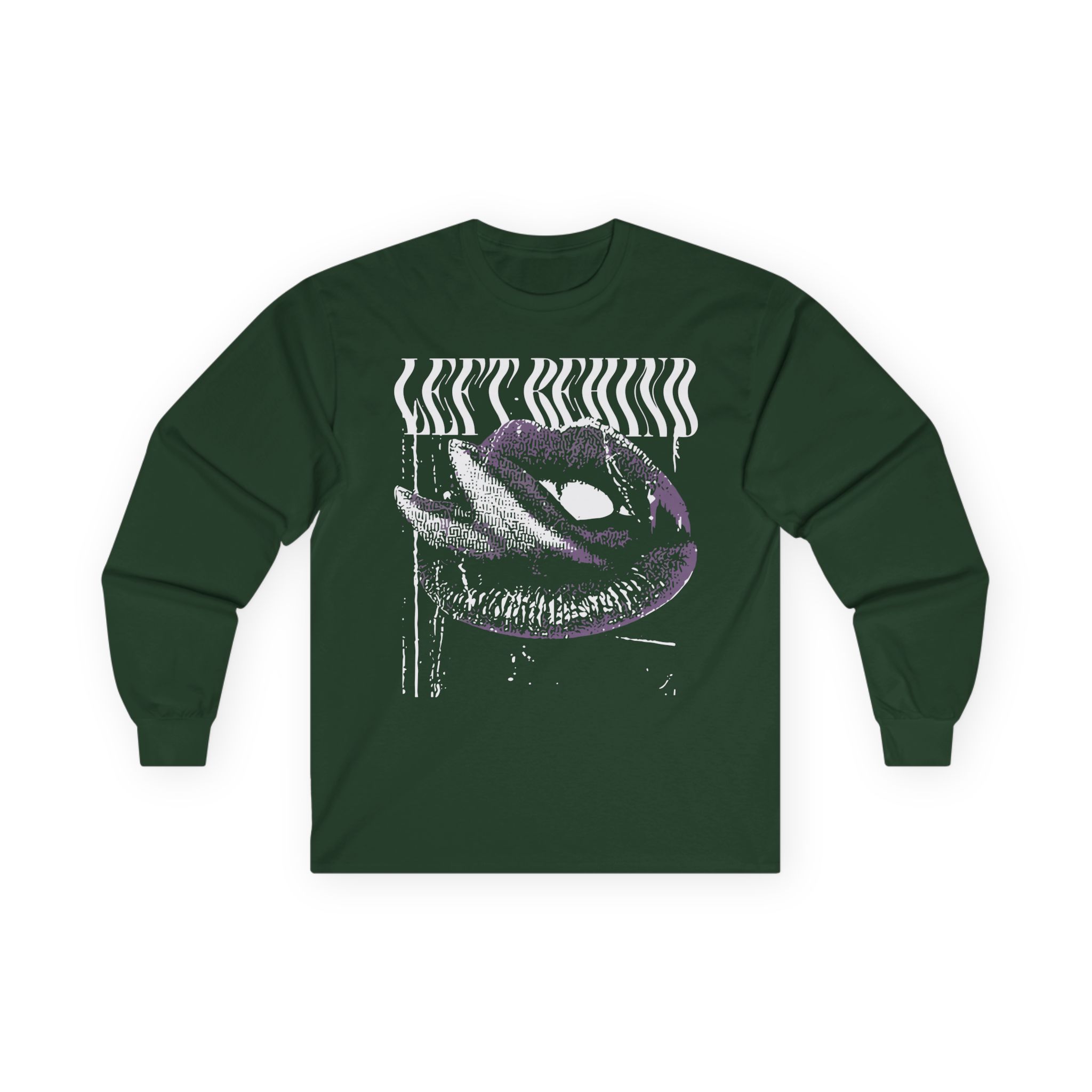 Left Behind Split Tongue Unisex Ultra Cotton Long Sleeve Tee