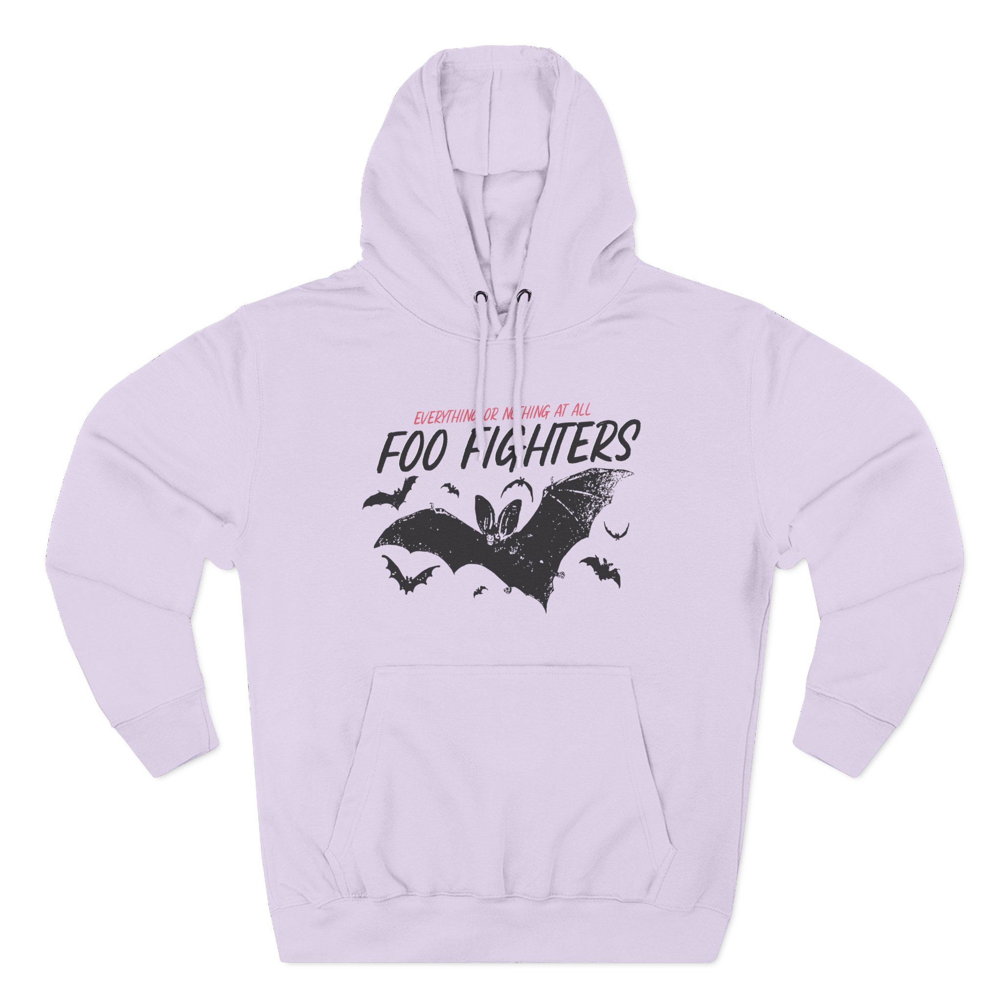 Foo Fighters Bat Three-Panel Fleece Hoodie