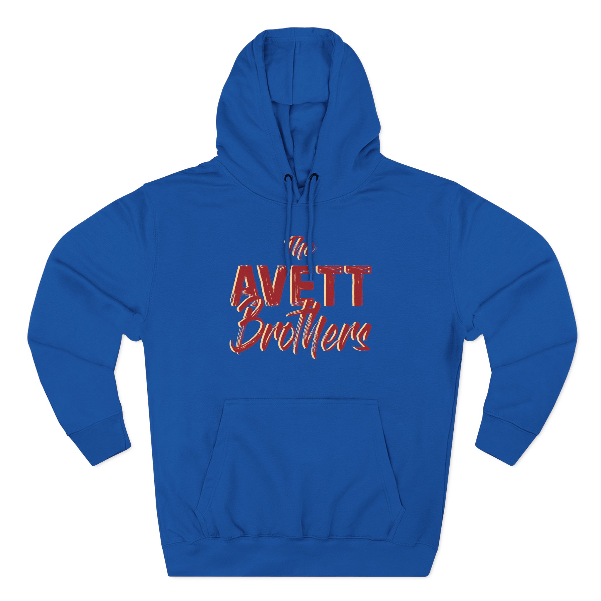 Avett Brothers Painted Sign Logo Three-Panel Fleece Hoodie