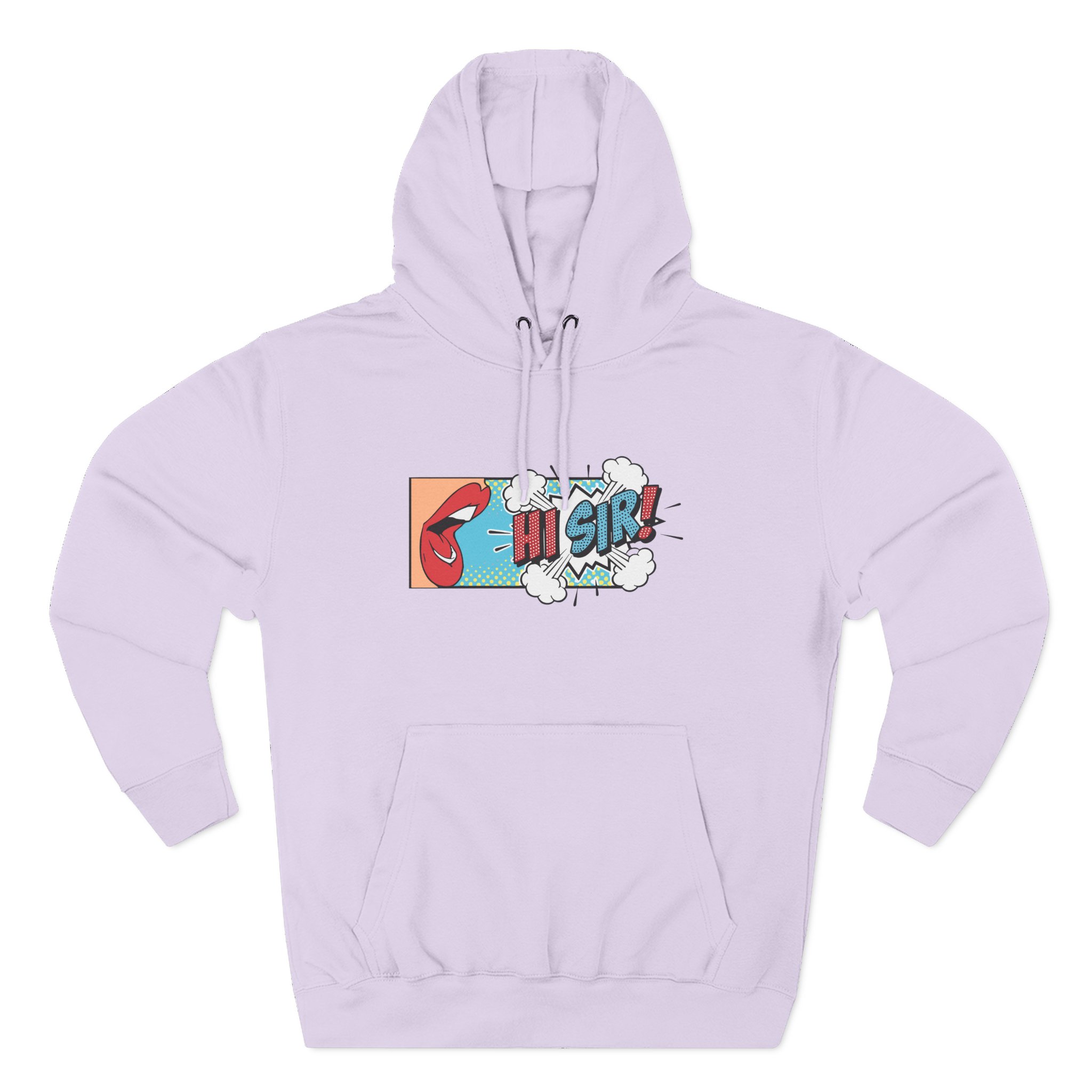 Broski Report Three-Panel Fleece Hoodie