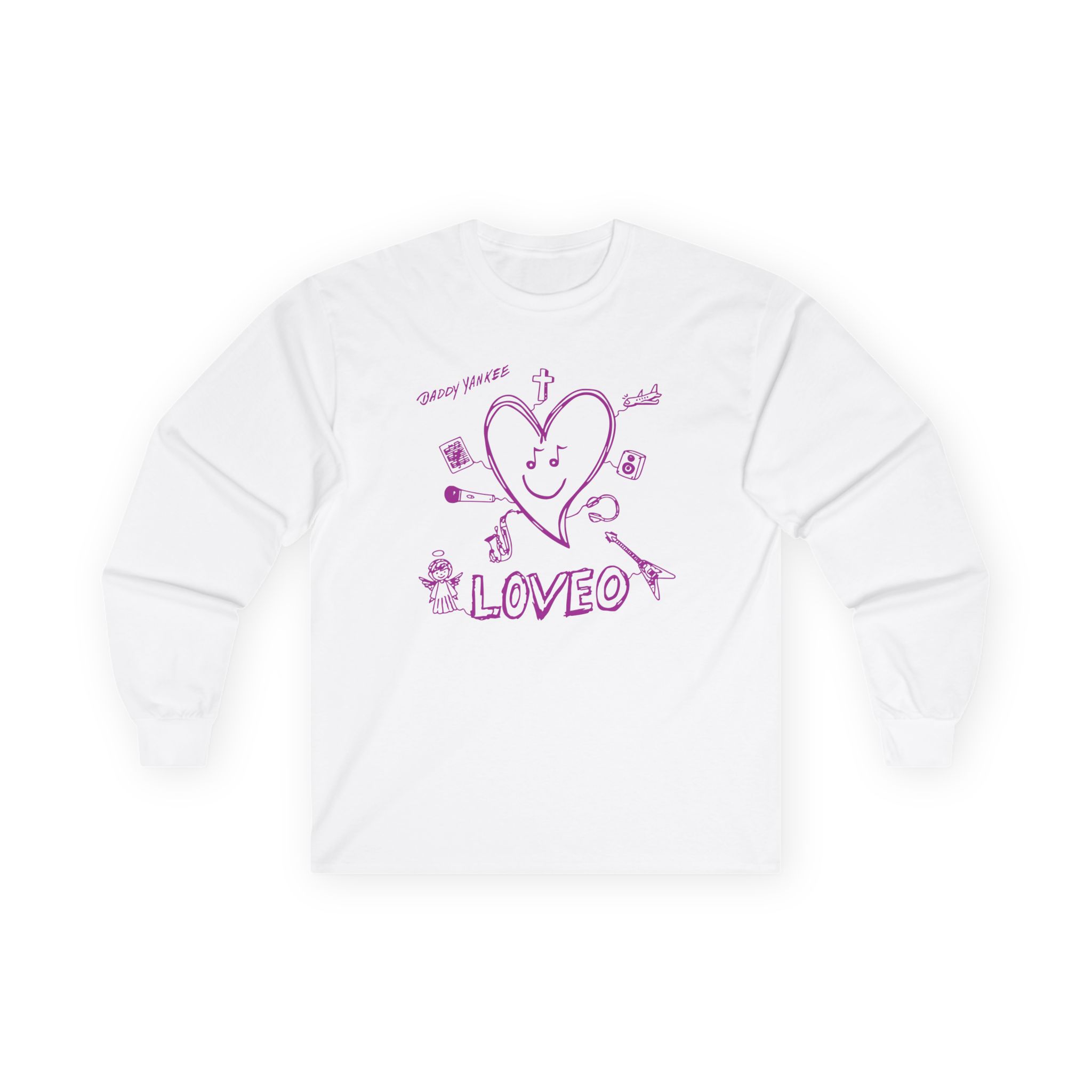 Daddy Yankee Loveo Cover Unisex Ultra Cotton Long Sleeve Tee