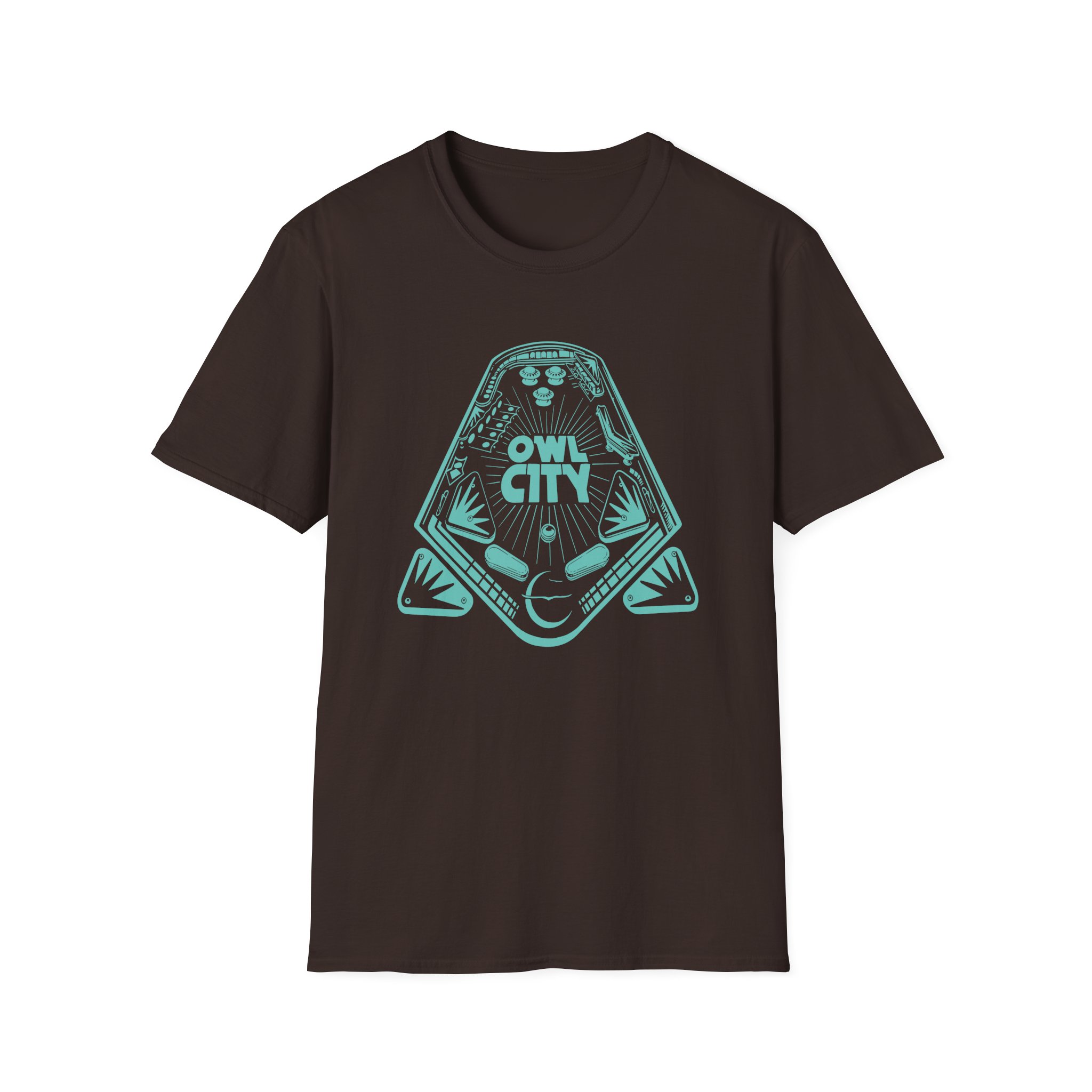 Owl City Pinball Unisex Softstyle T-Shirt