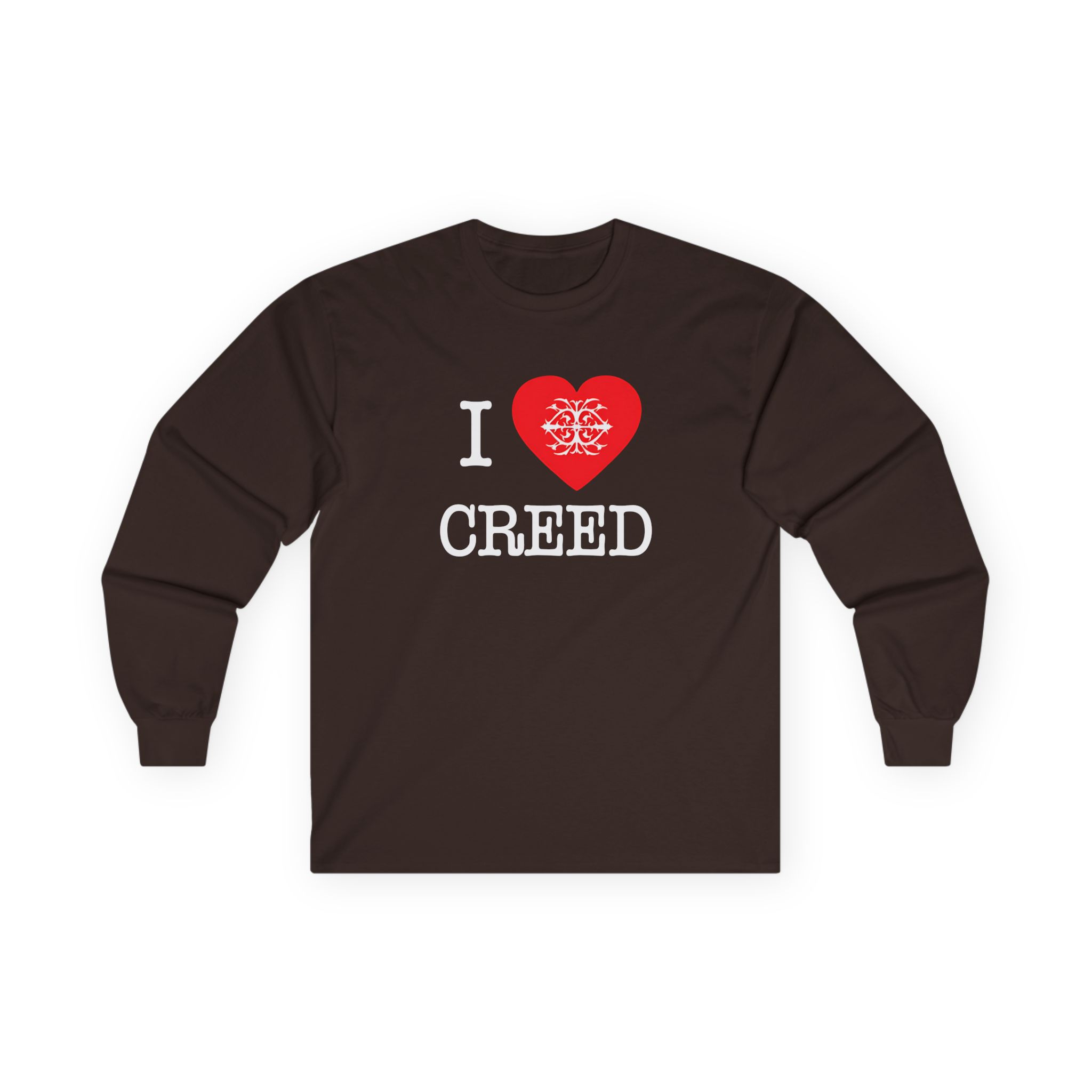 Creed, I Heart Creed Unisex Ultra Cotton Long Sleeve Tee