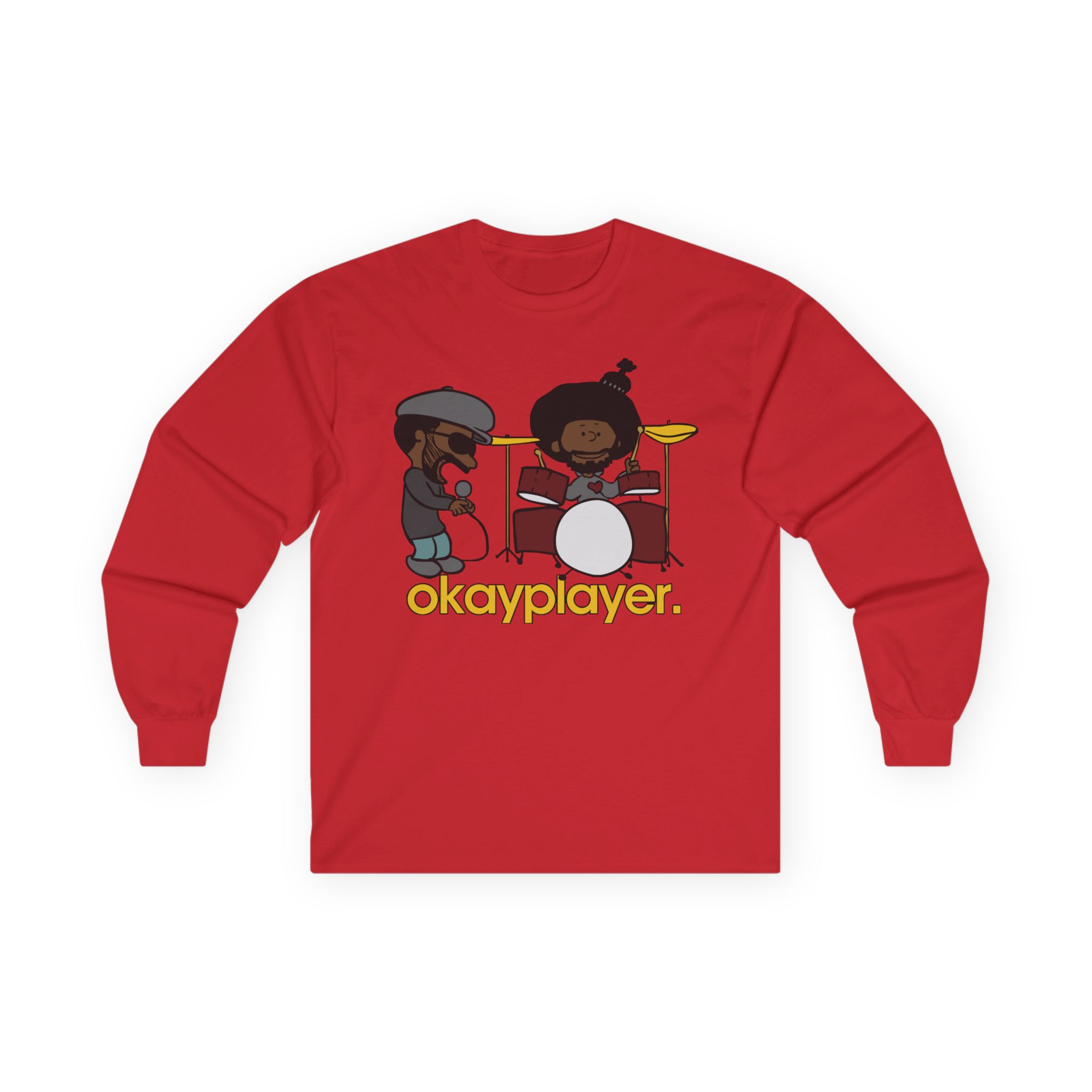 The Roots Black Thought & Questlove Okayplayer Unisex Ultra Cotton Long Sleeve Tee