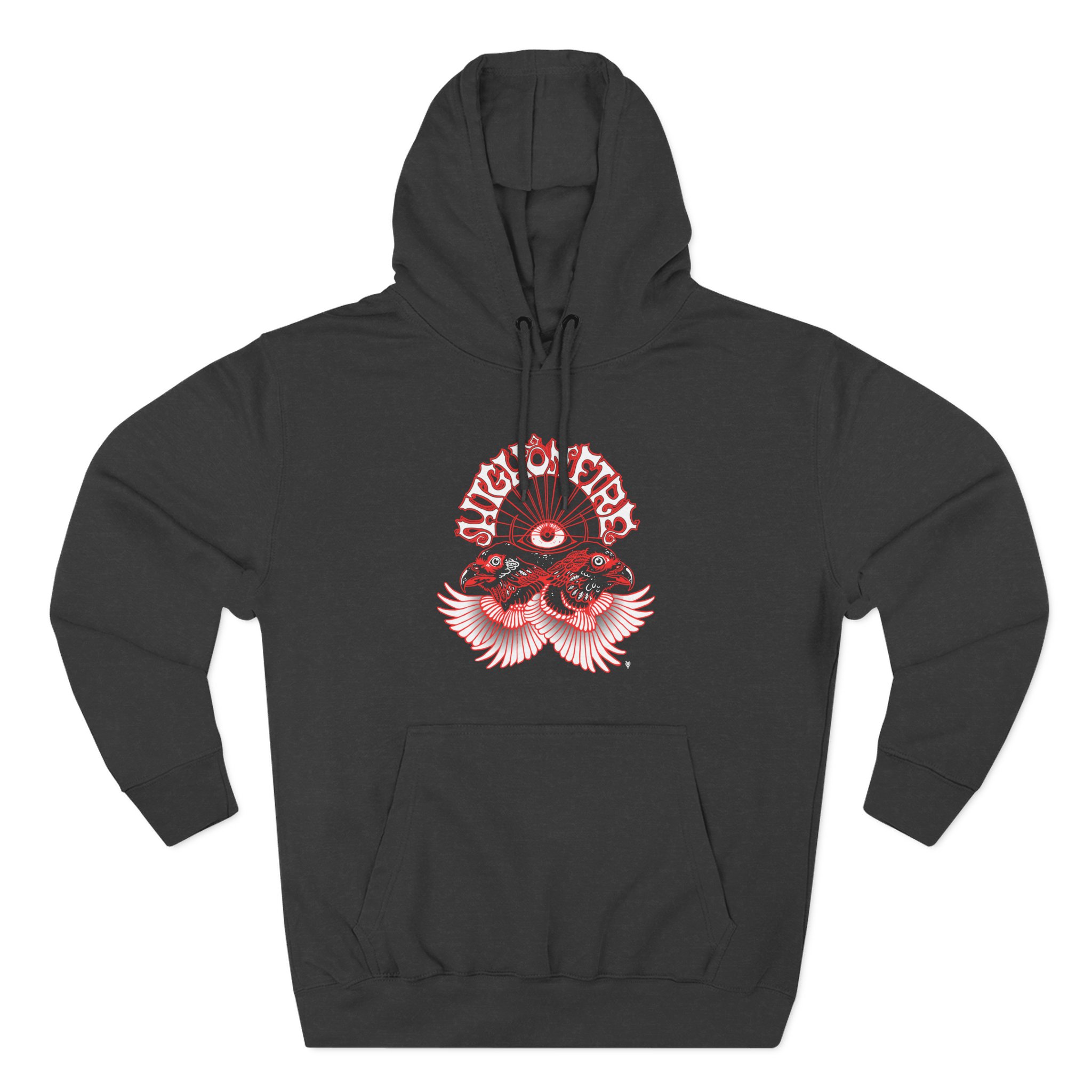 High on Fire Twin Eagles Three-Panel Fleece Hoodie