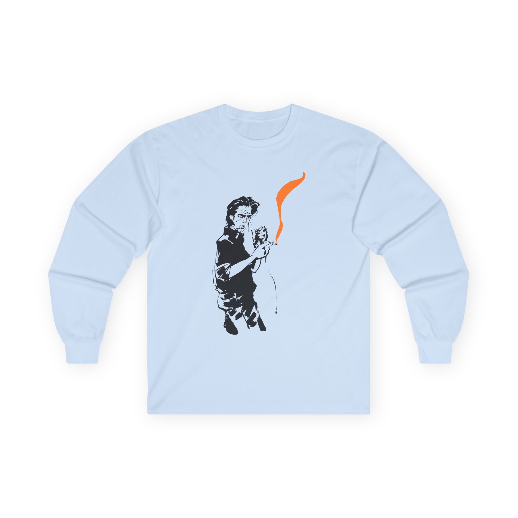 Nick Cave Smoking Unisex Ultra Cotton Long Sleeve Tee