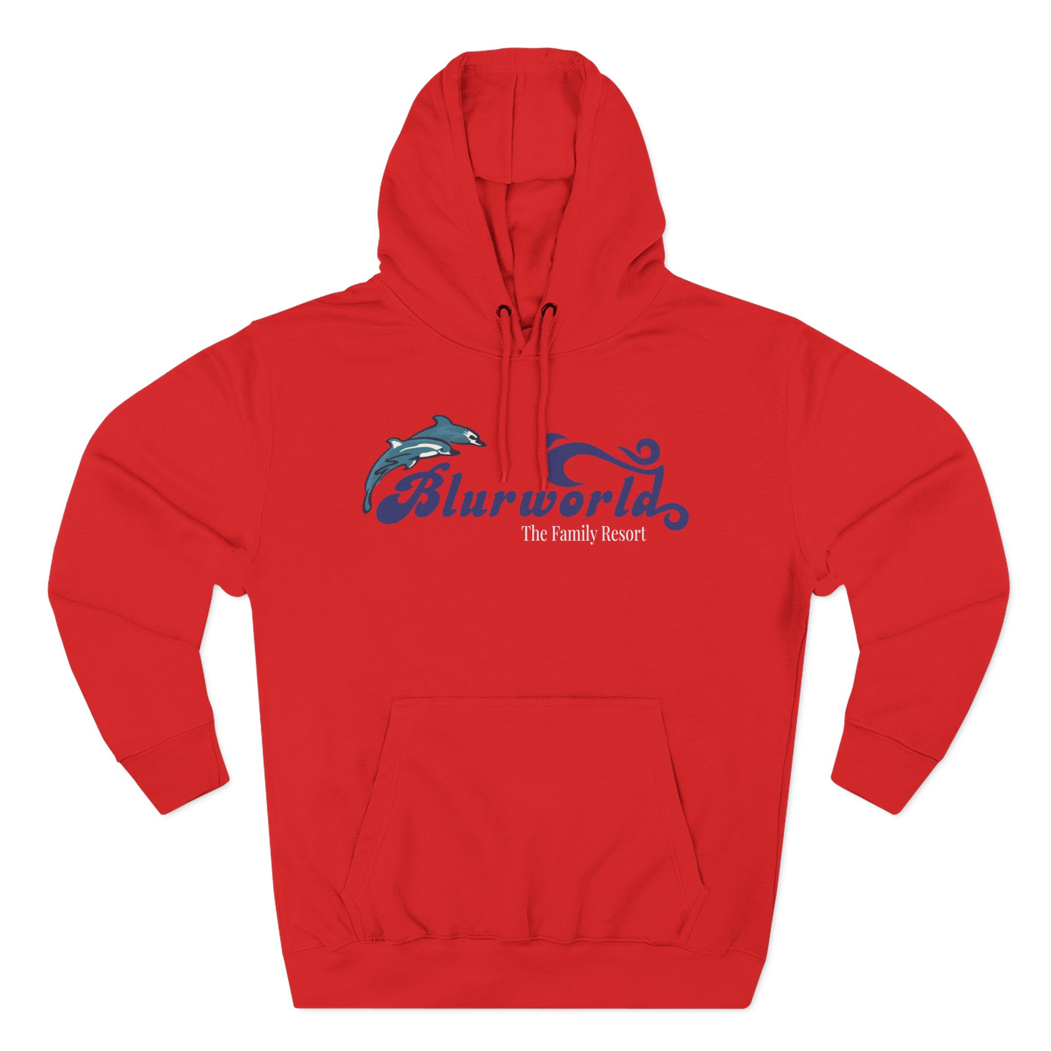 Blur Seaworld Three-Panel Fleece Hoodie