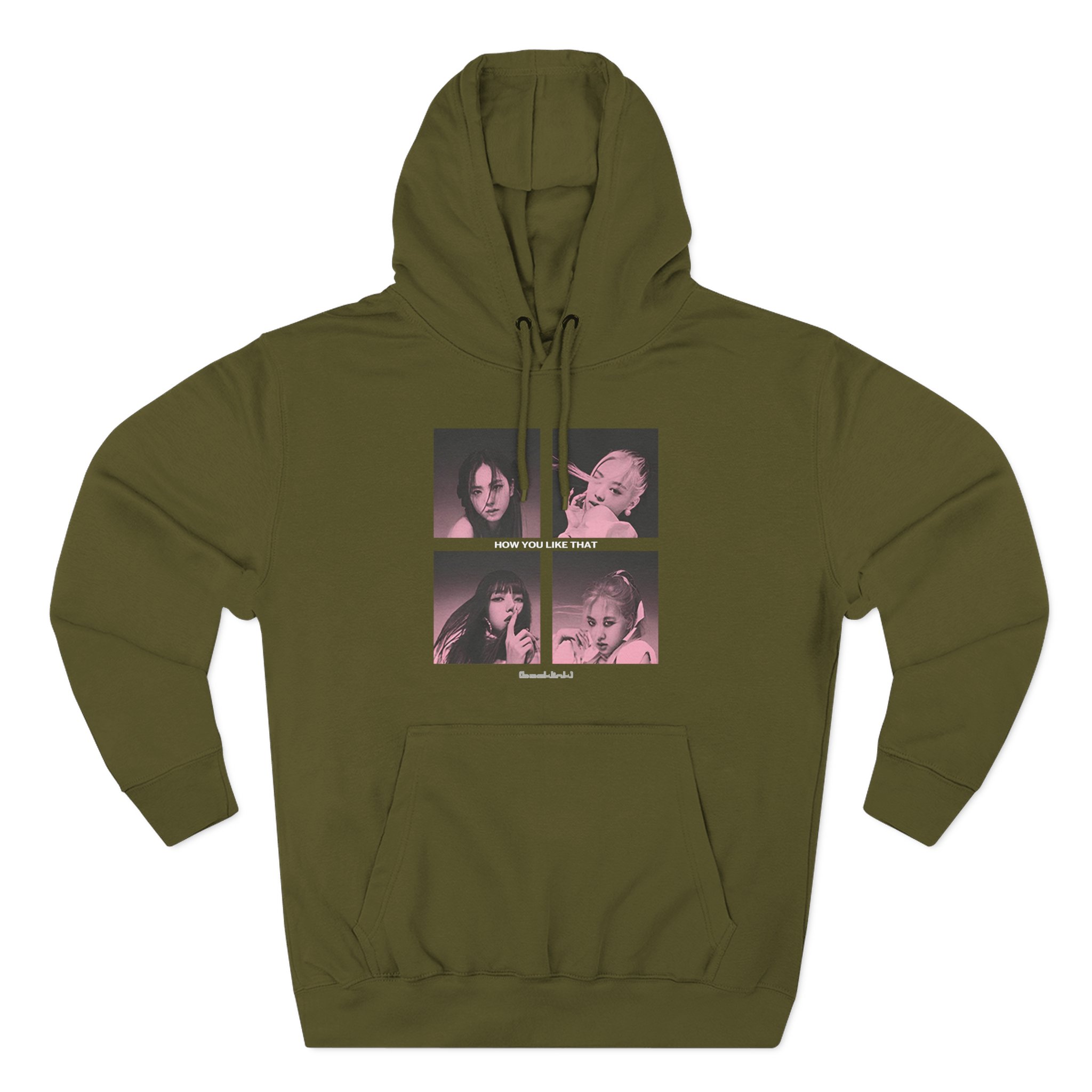 B HYLT Three-Panel Fleece Hoodie
