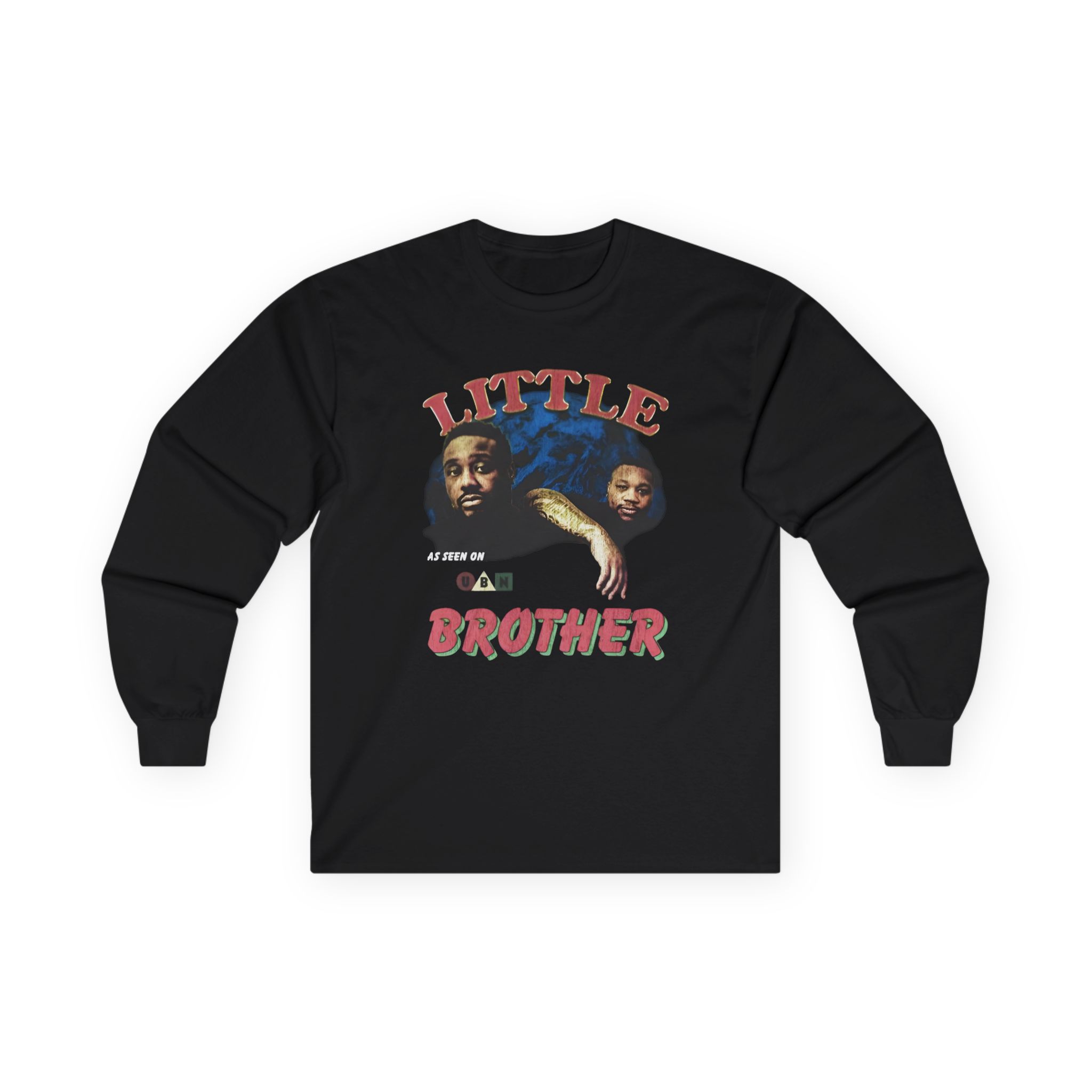 Little Brother Vintage Photo Unisex Ultra Cotton Long Sleeve Tee
