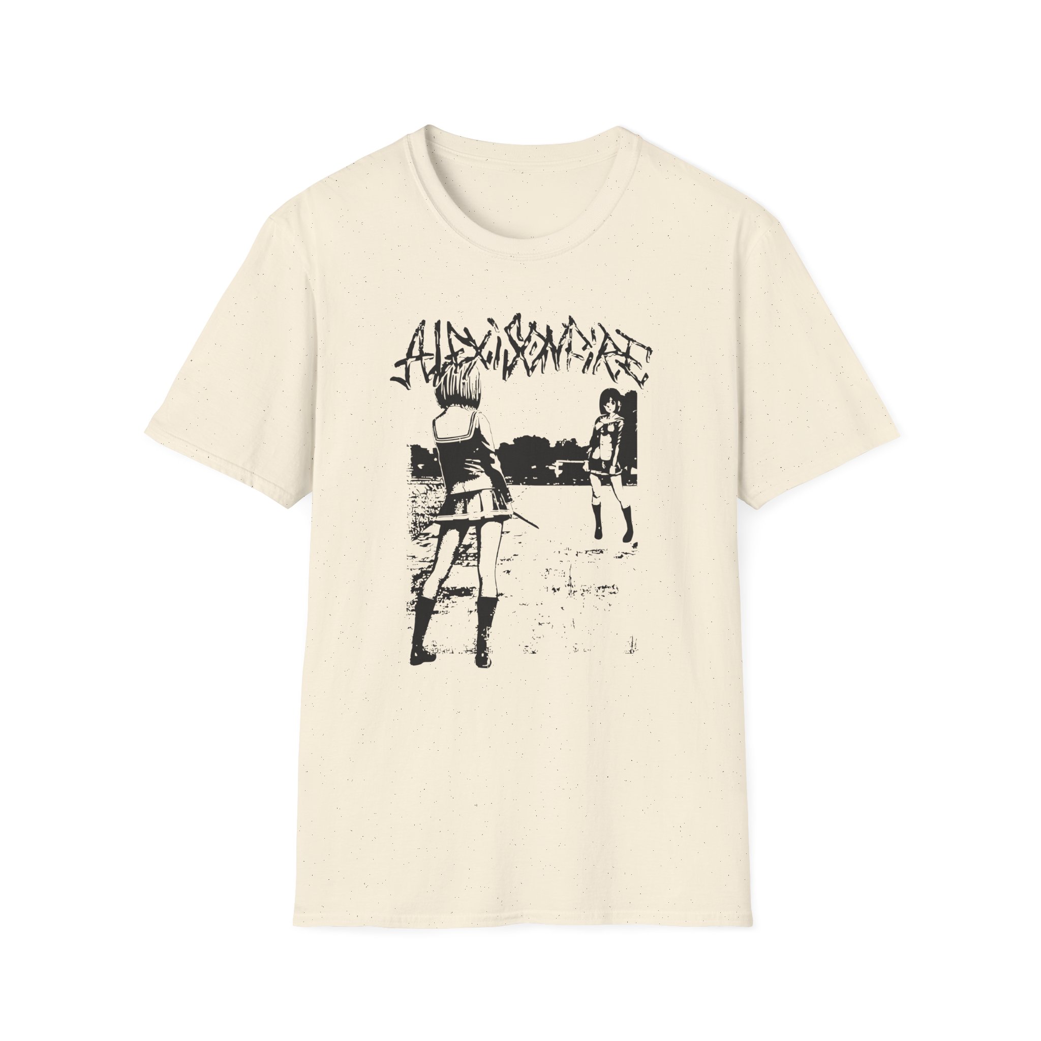 Alexisonfire Anime Knife Fight Unisex Softstyle T-Shirt
