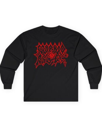 Morbid Angel Red Logo Unisex Ultra Cotton Long Sleeve Tee