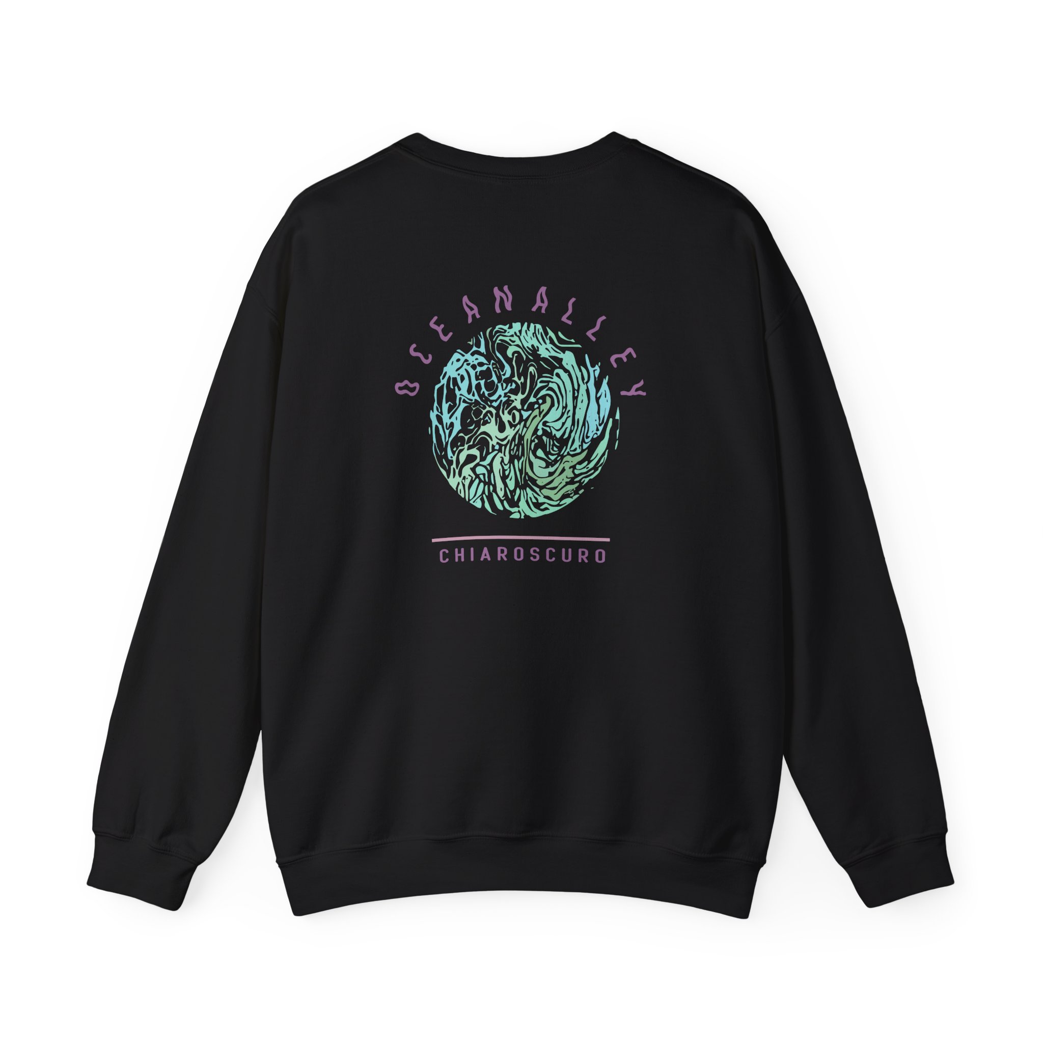 Ocean Alley Chiaroscuro Logo Unisex Heavy Blendâ„¢ Crewneck Sweatshirt