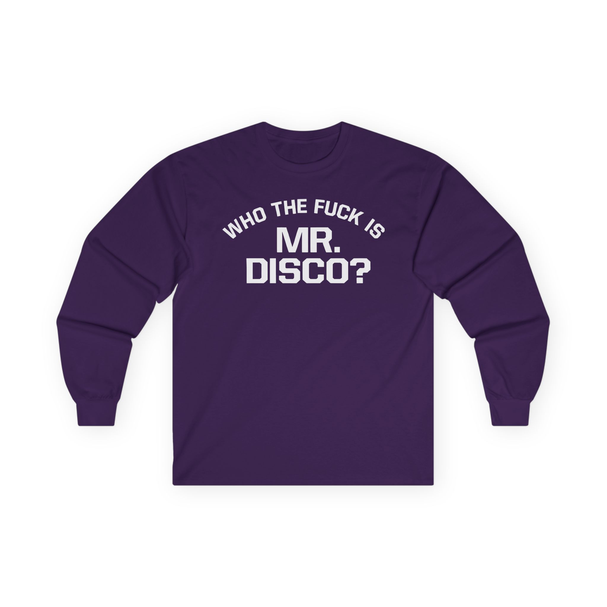 Panic at the Disco Who the Fuck is Mr. Disco Unisex Ultra Cotton Long Sleeve Tee