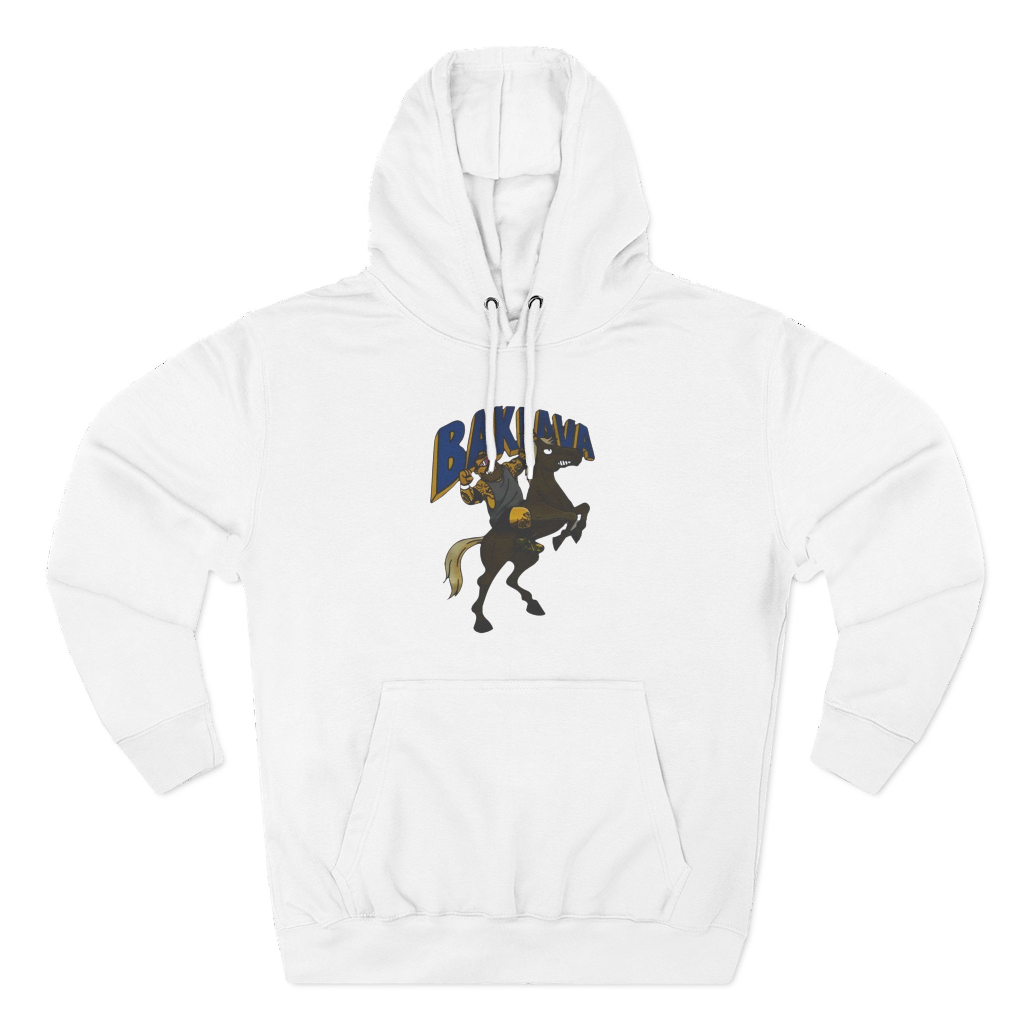 Action Bronson Baklava Horse Three-Panel Fleece Hoodie