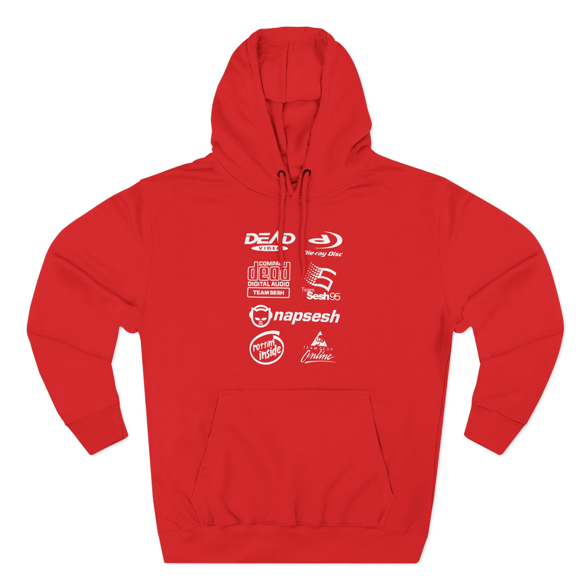 Team Sesh Three-Panel Fleece Hoodie