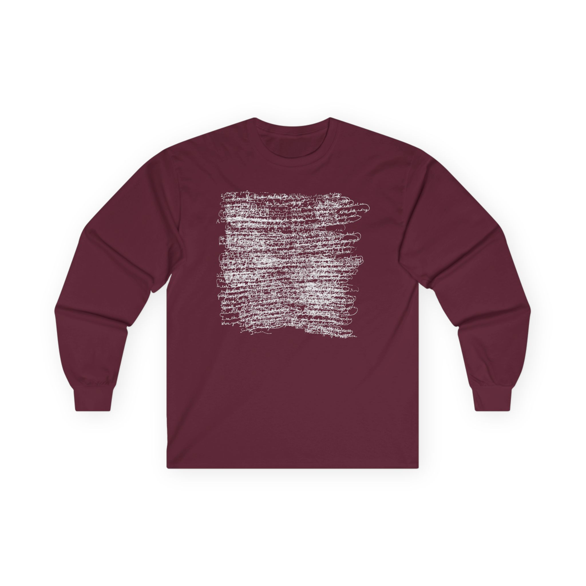 Tom Odell Scribble Unisex Ultra Cotton Long Sleeve Tee