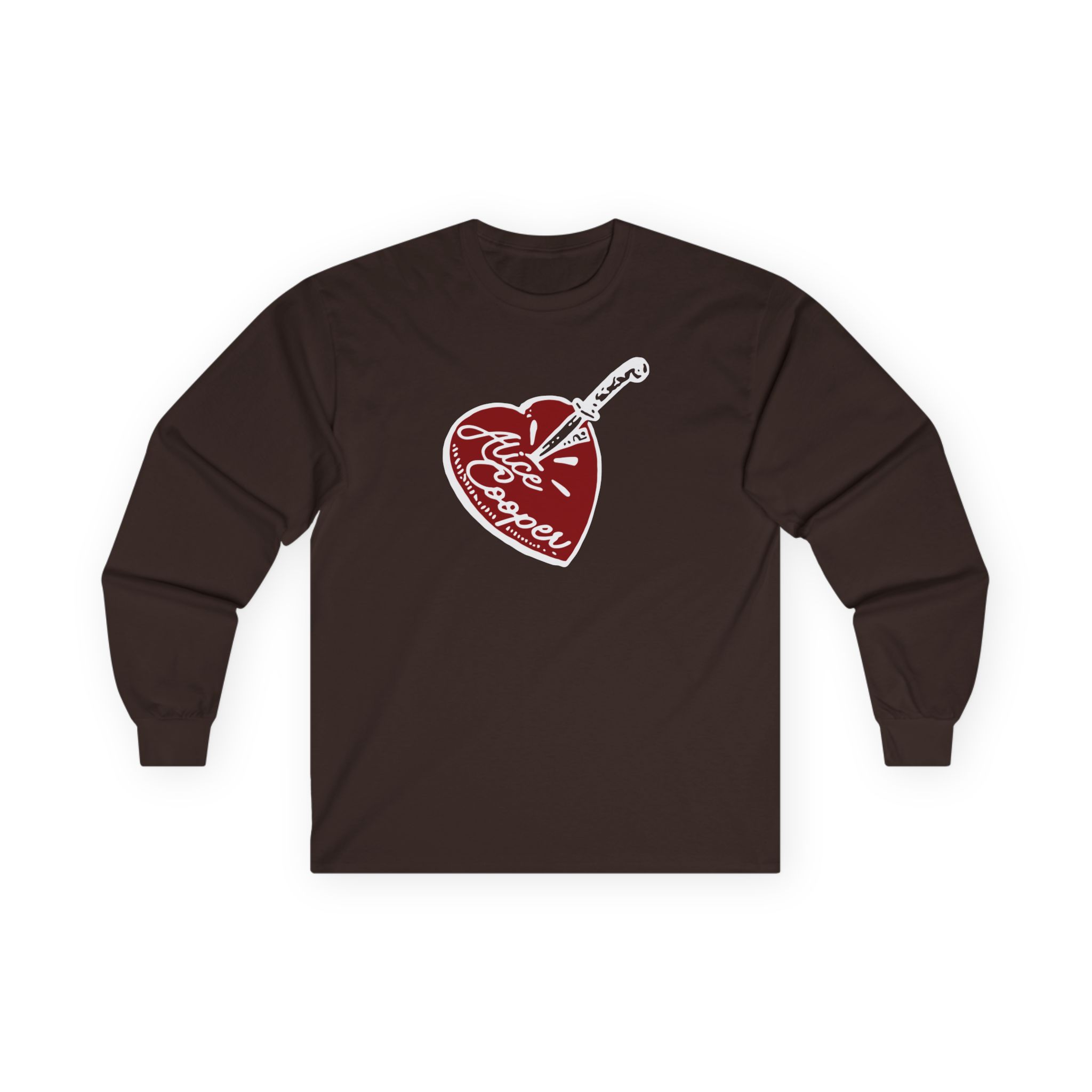 Alice Cooper Stab Heart Unisex Ultra Cotton Long Sleeve Tee