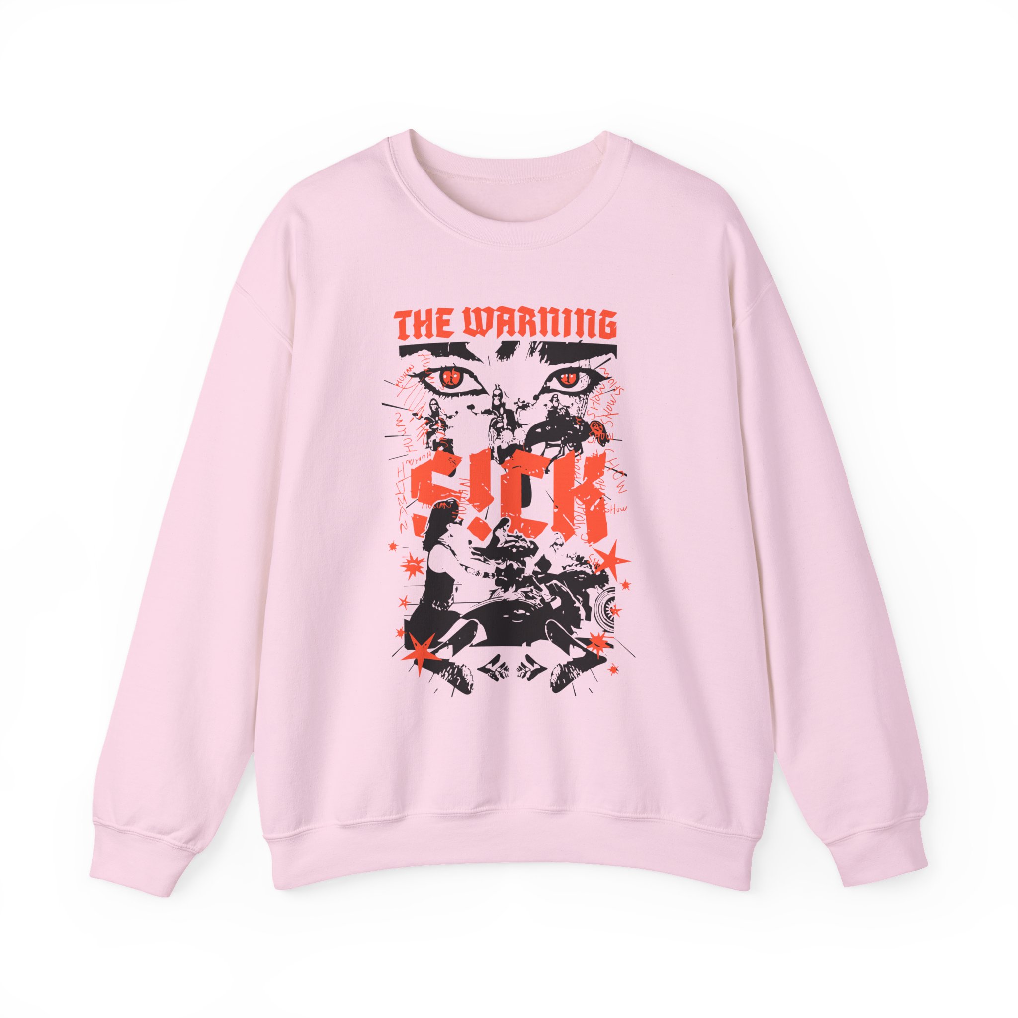 The Warning New S!ck Unisex Heavy Blendâ„¢ Crewneck Sweatshirt