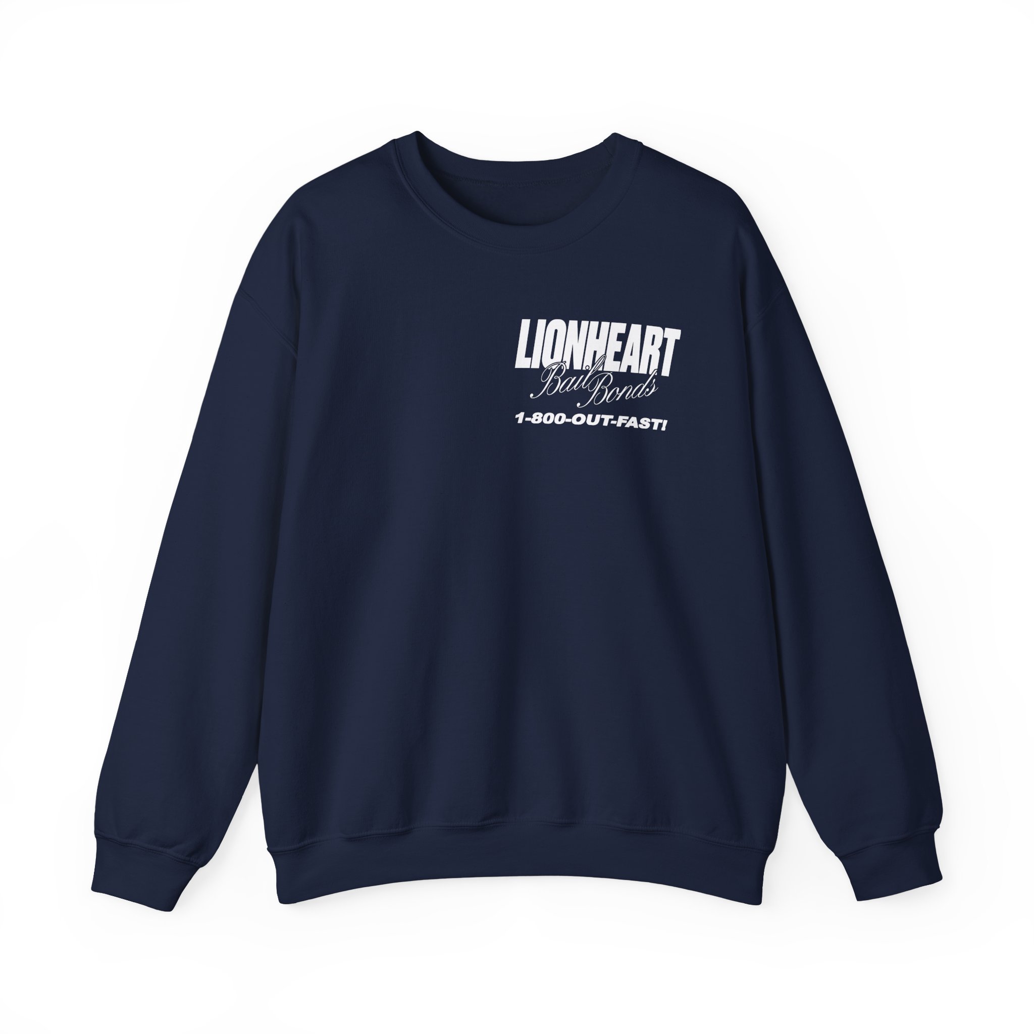 Lionheart "Bail Bonds" Unisex Heavy Blendâ„¢ Crewneck Sweatshirt