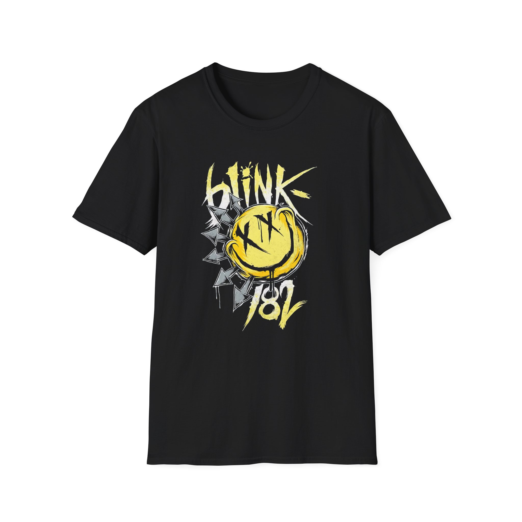 Blink 182 Big Smile Arrows Unisex Softstyle T-Shirt