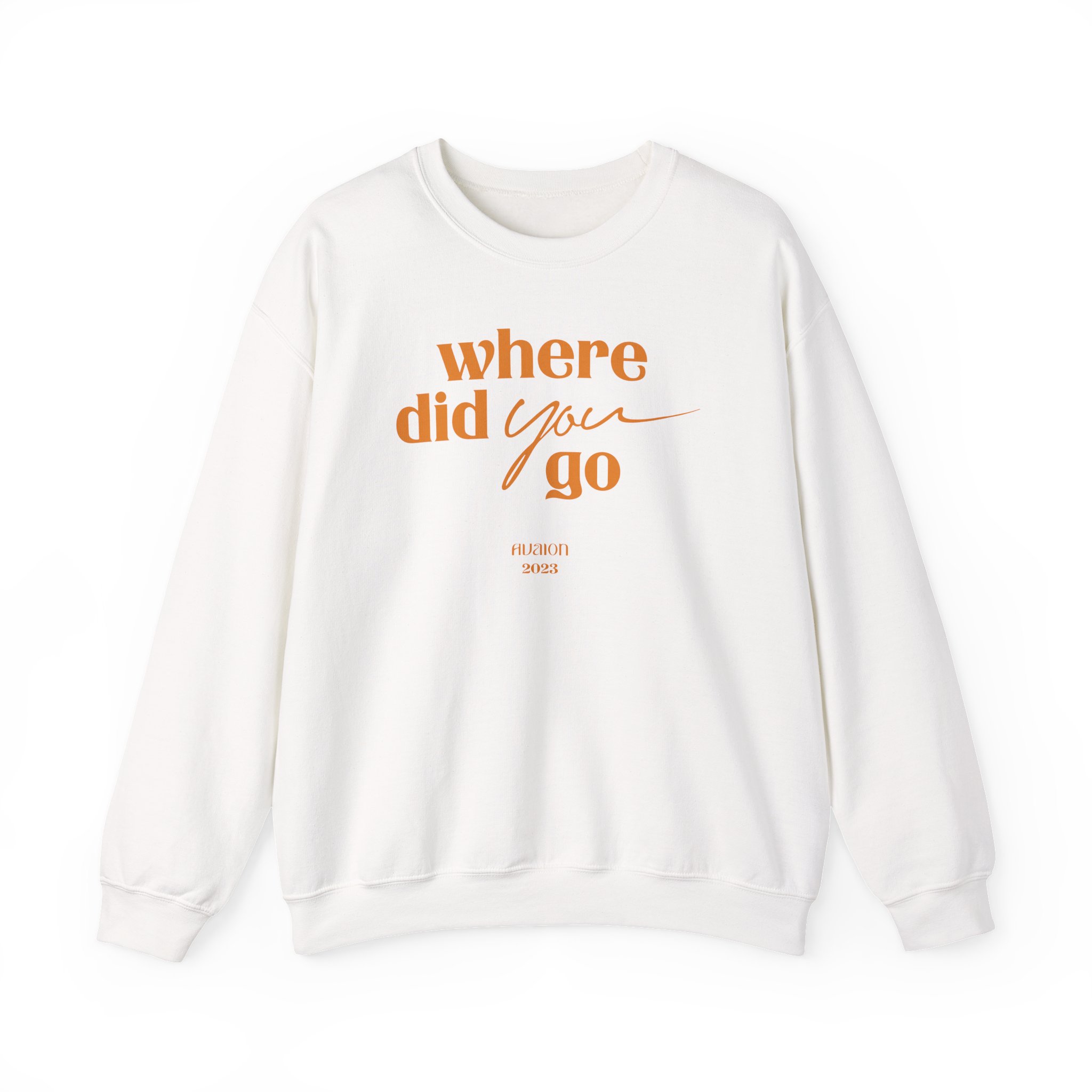 Avaion Where Did You Go Unisex Heavy Blendâ„¢ Crewneck Sweatshirt