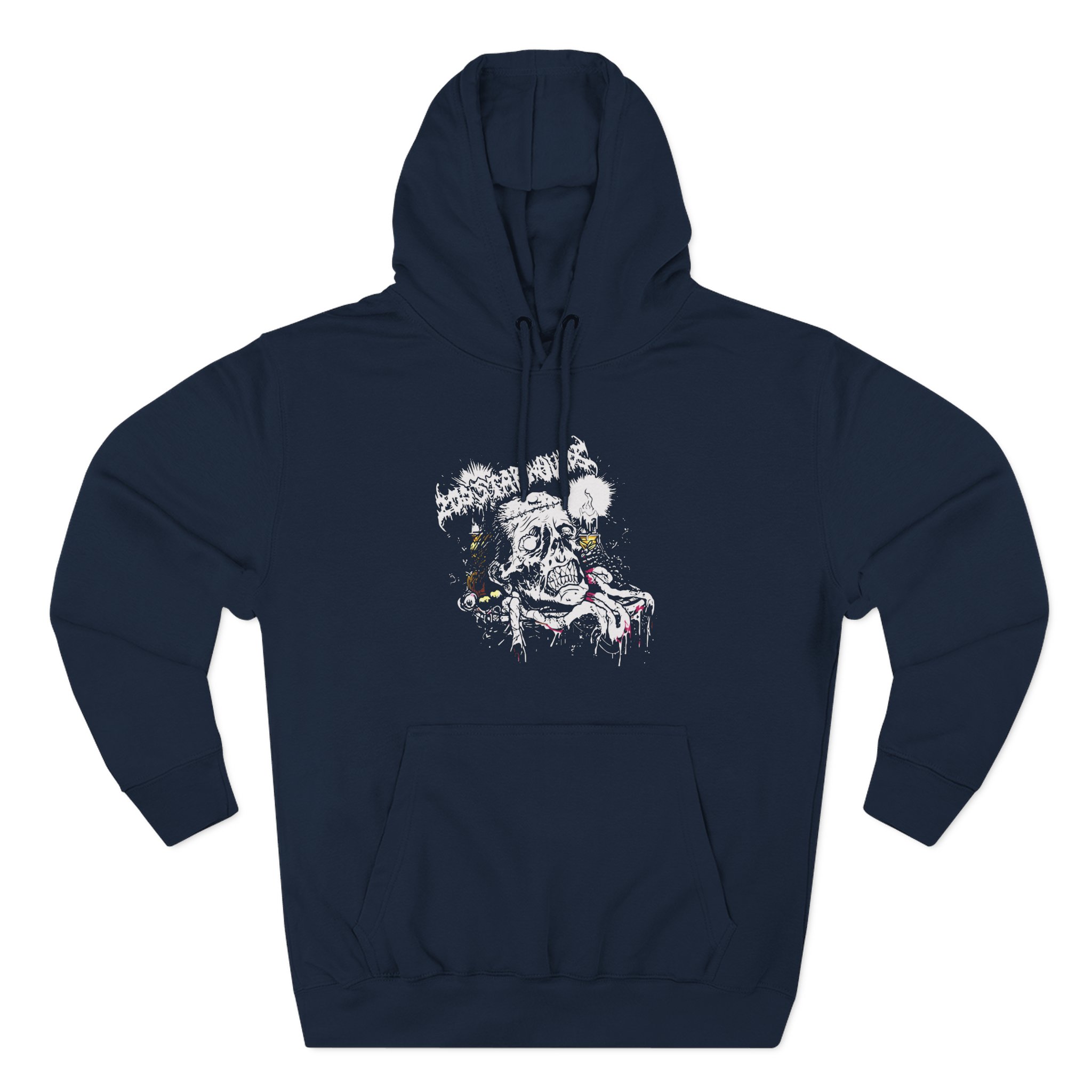 200 Stab Wounds Three-Panel Fleece Hoodie