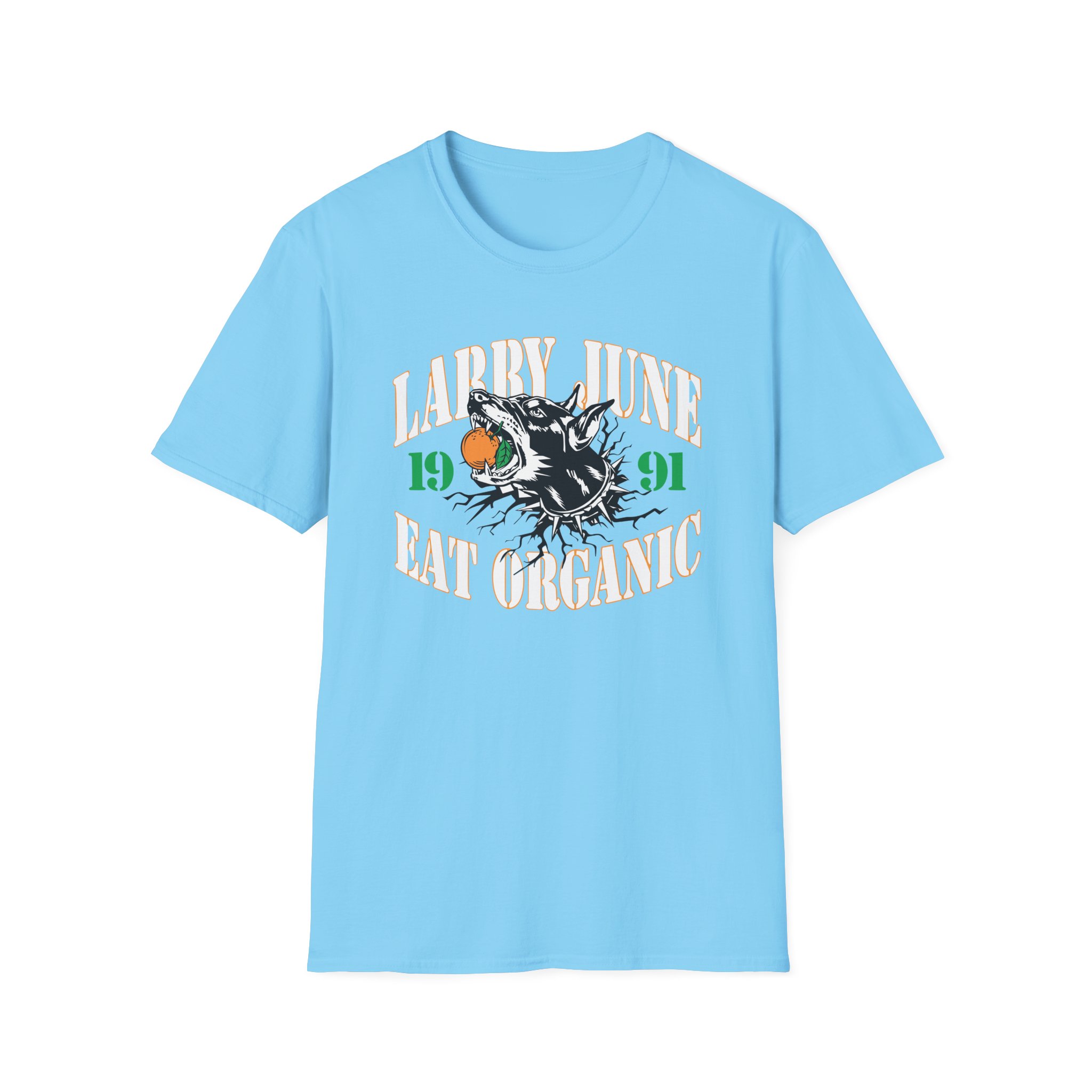 Larry June Eat Organic Unisex Softstyle T-Shirt