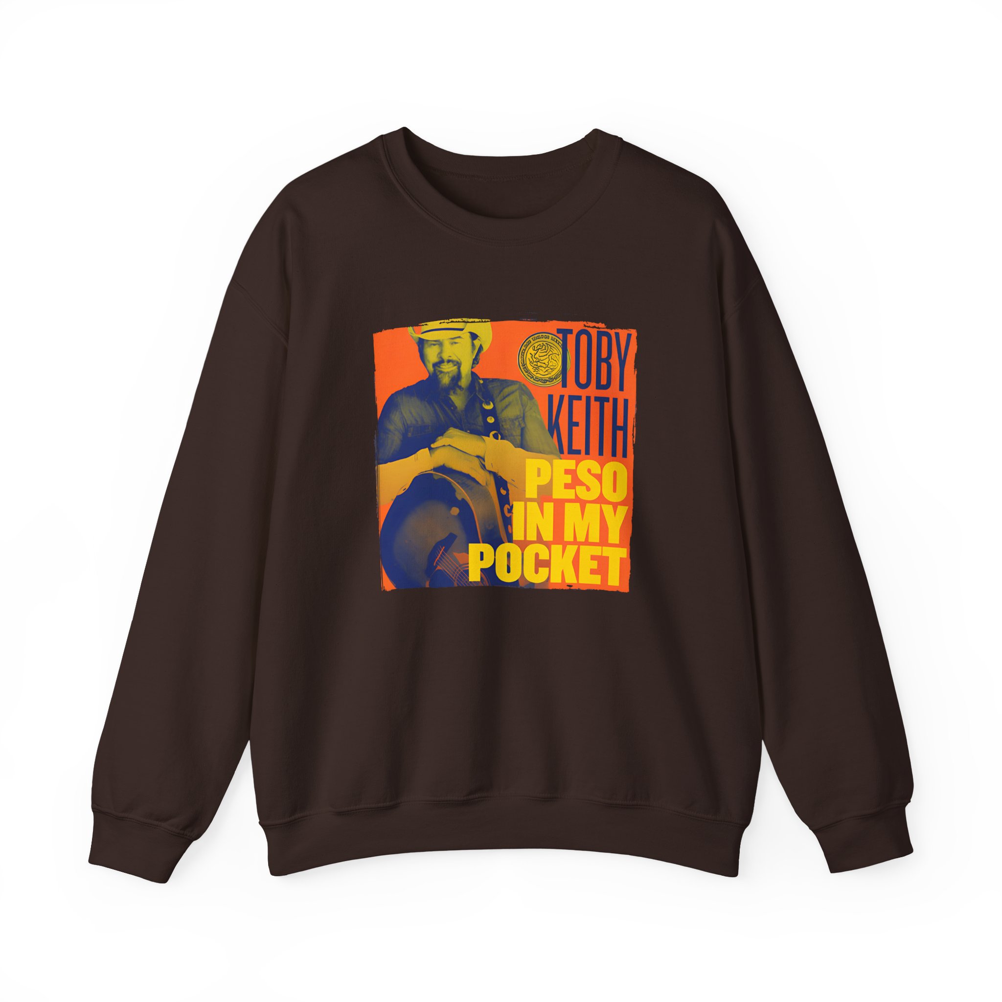 Toby Keith Peso in My Pocket Unisex Heavy Blendâ„¢ Crewneck Sweatshirt