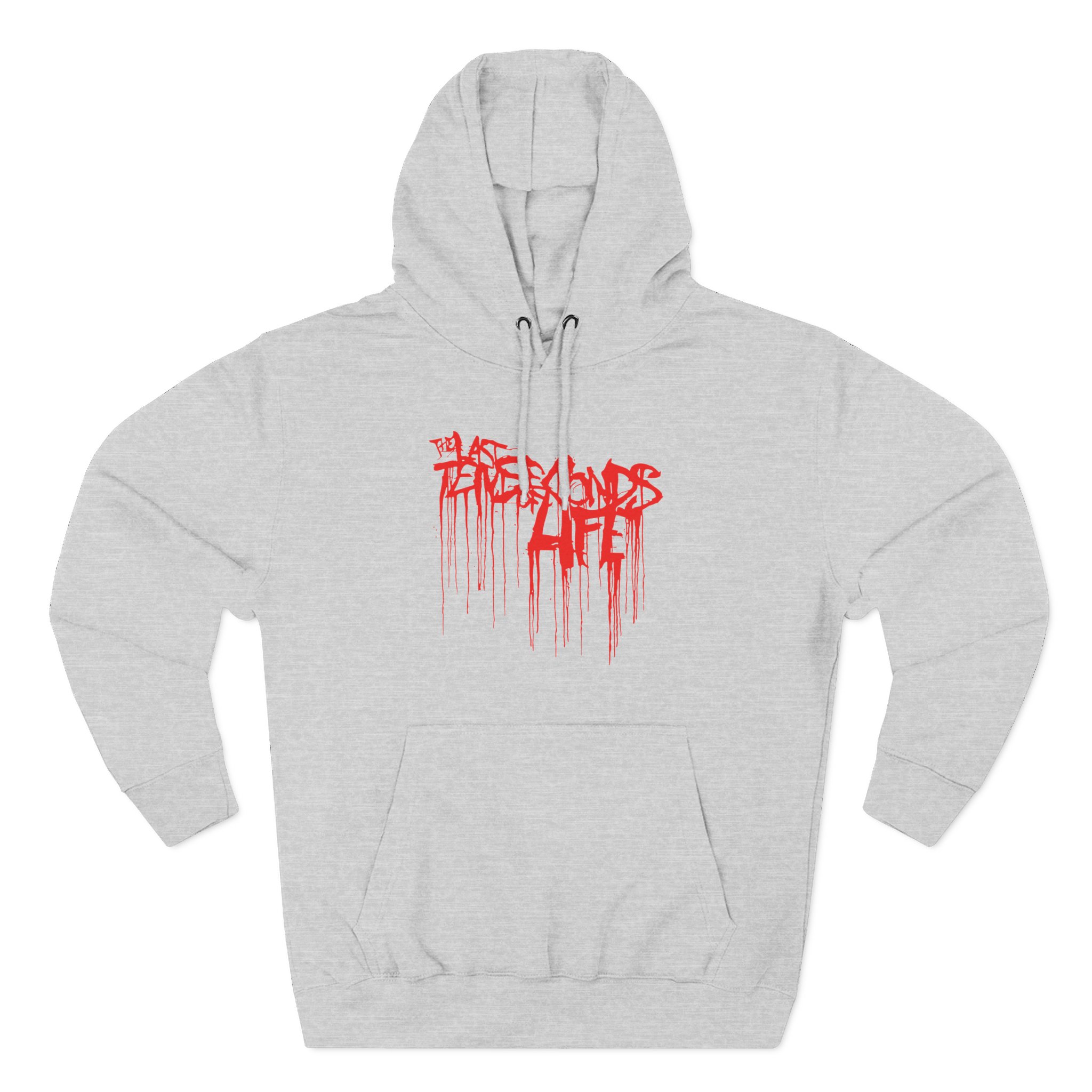 The Last Ten Seconds of Life Three-Panel Fleece Hoodie