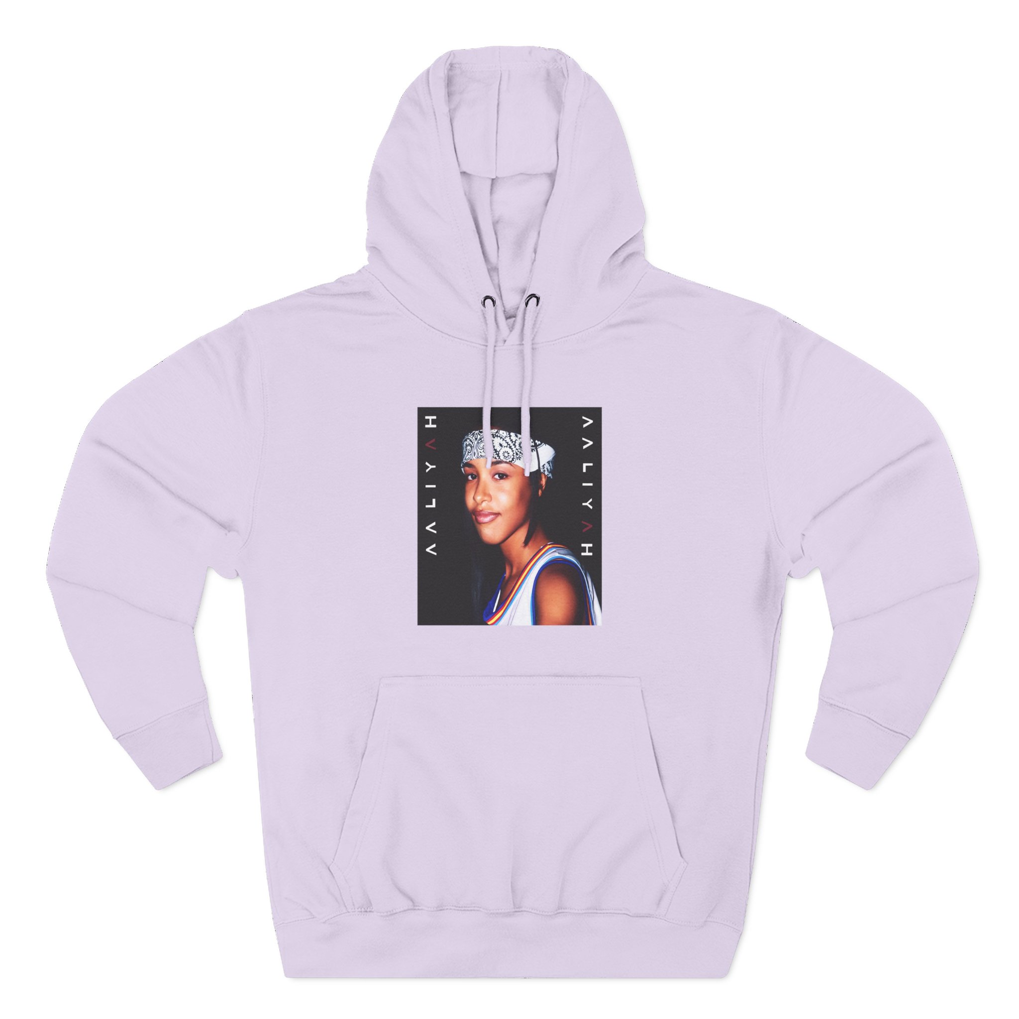Aaliyah Three-Panel Fleece Hoodie