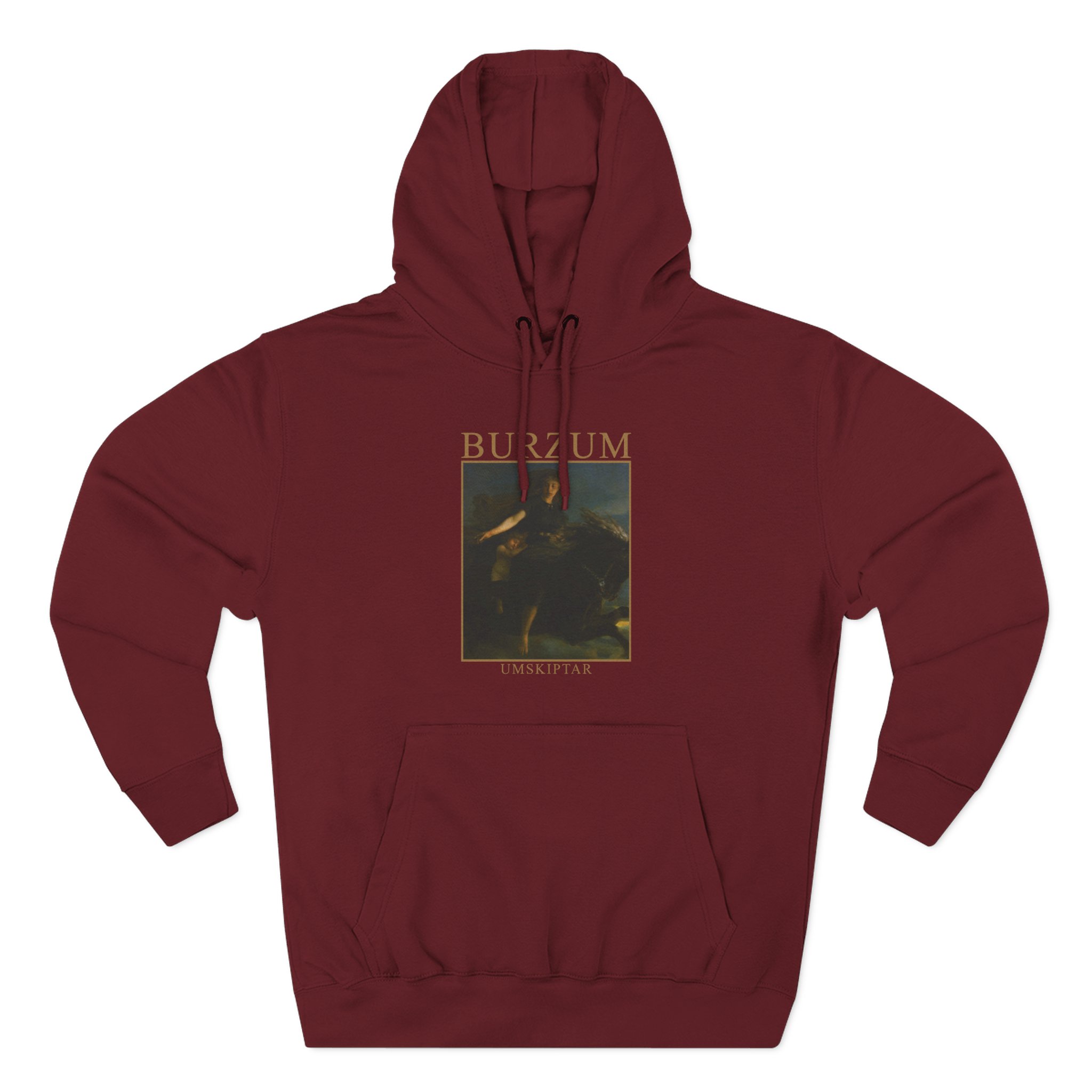 Burzum Umskiptar Three-Panel Fleece Hoodie