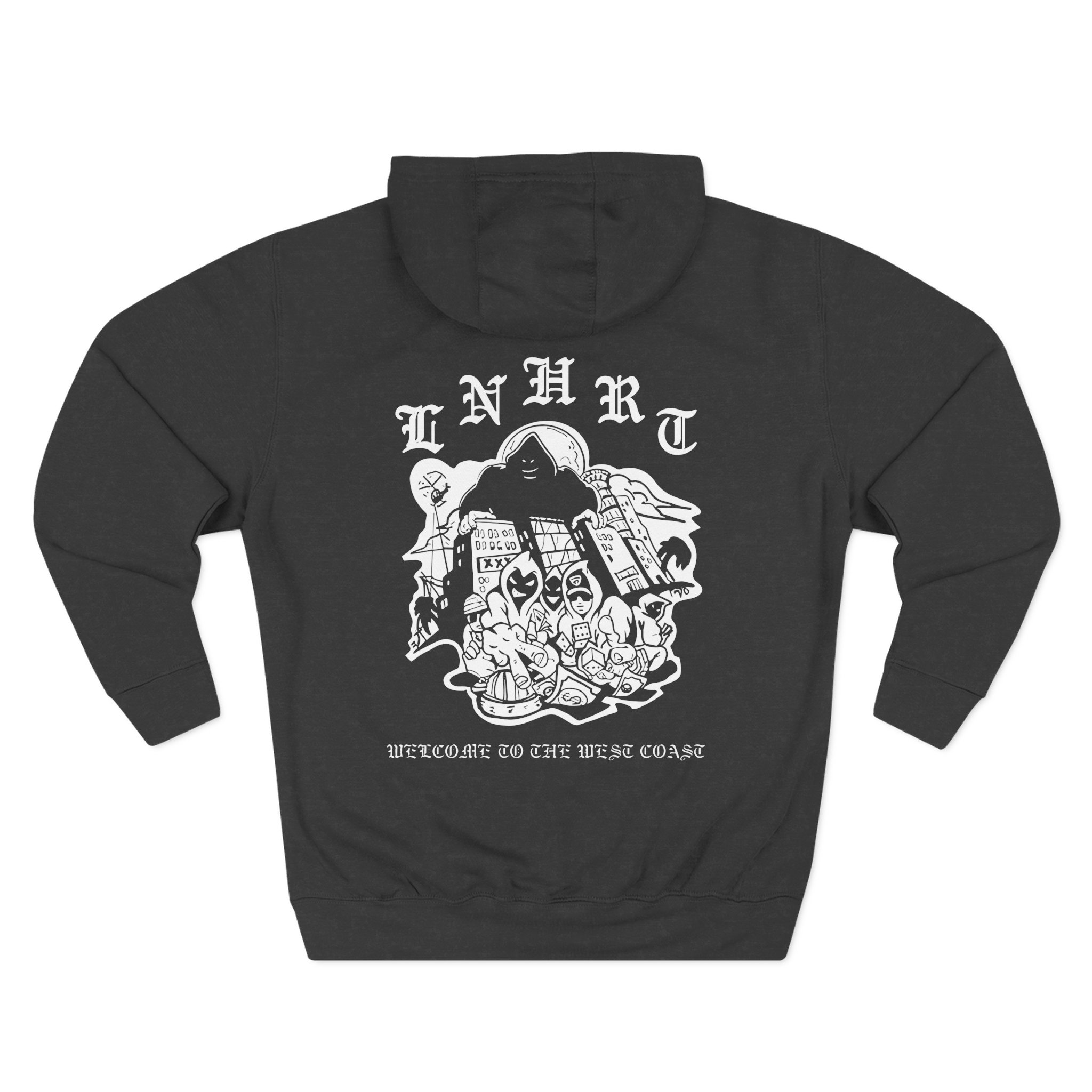 Lionheart "Dice" Three-Panel Fleece Hoodie