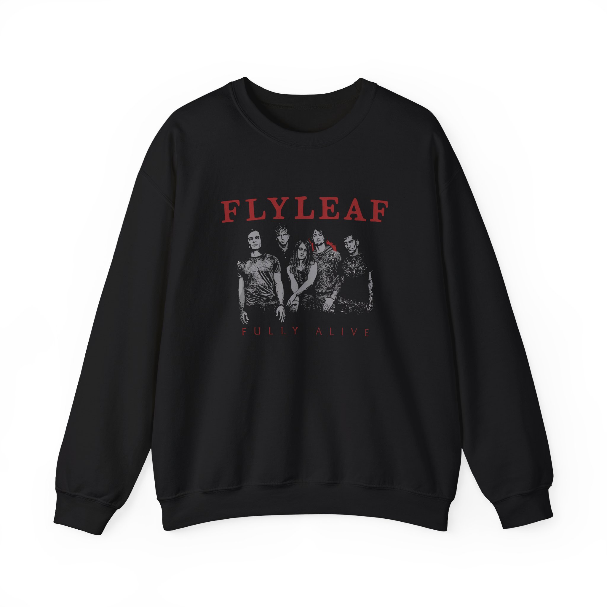 Flyleaf Fully Alive Unisex Heavy Blendâ„¢ Crewneck Sweatshirt