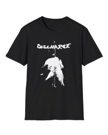 Discharge Never Again Unisex Softstyle T-Shirt