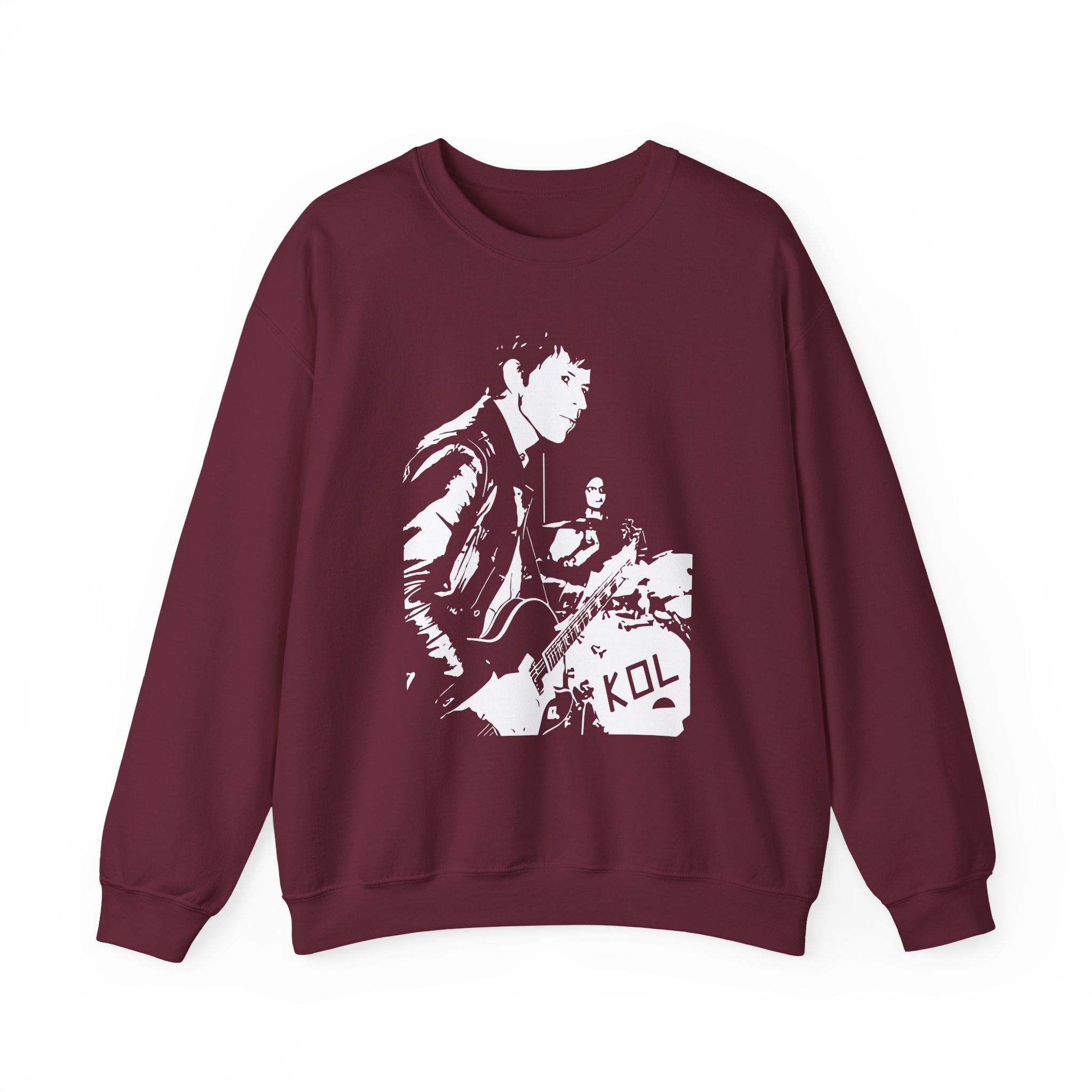 Kings of Leon Studio BTS Unisex Heavy Blendâ„¢ Crewneck Sweatshirt