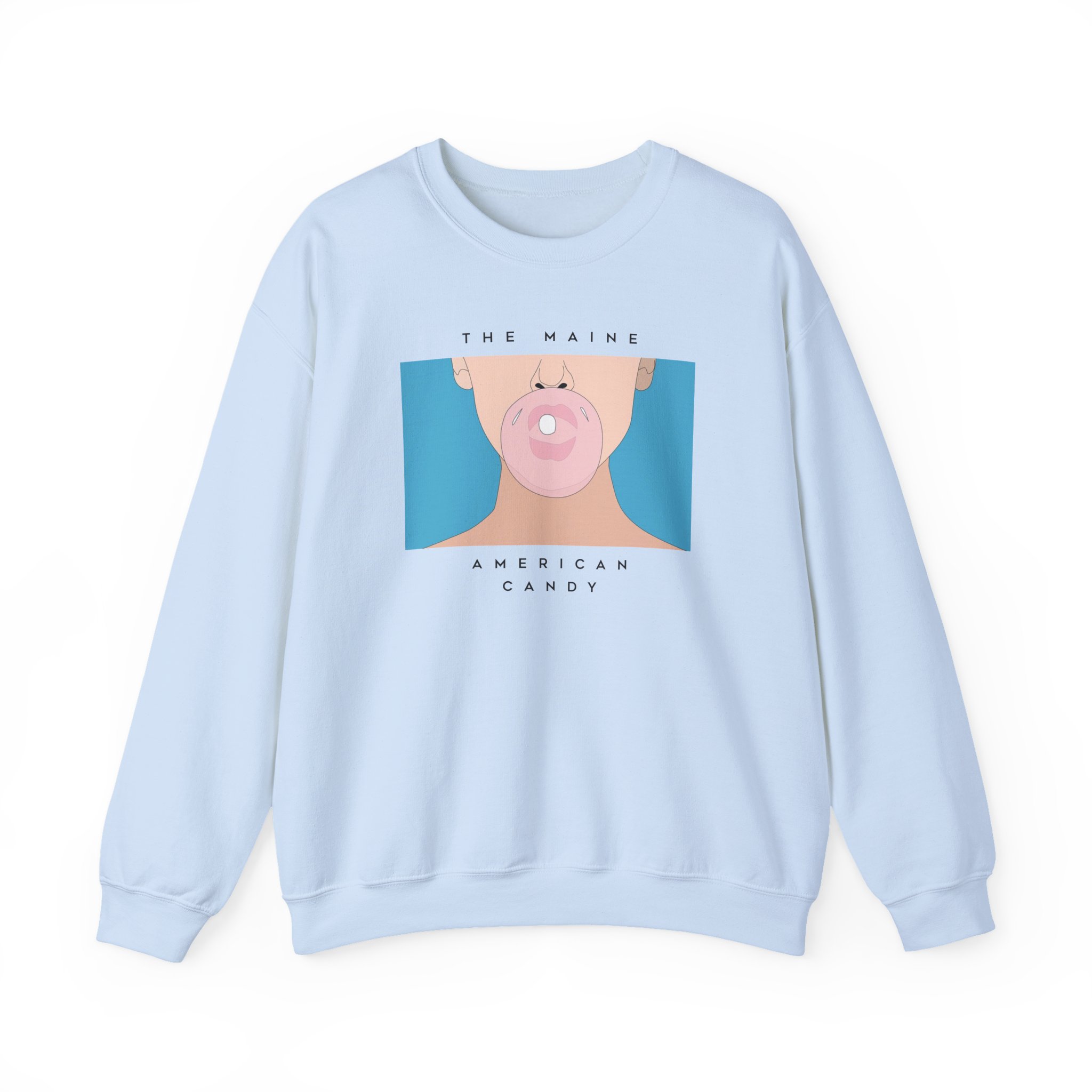 The Maine American Candy Unisex Heavy Blend Crewneck Sweatshirt