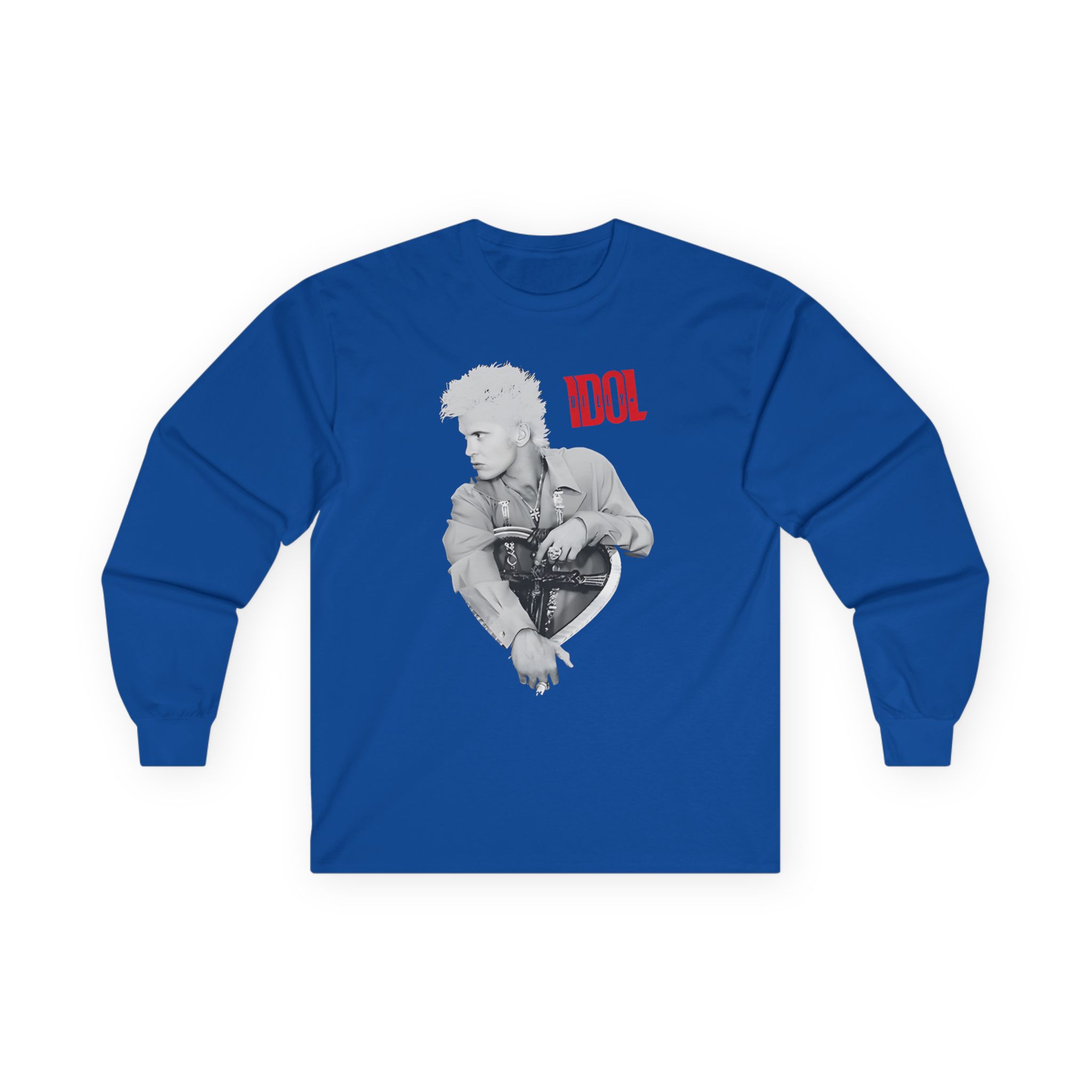 Billy Idol Heart Unisex Ultra Cotton Long Sleeve Tee