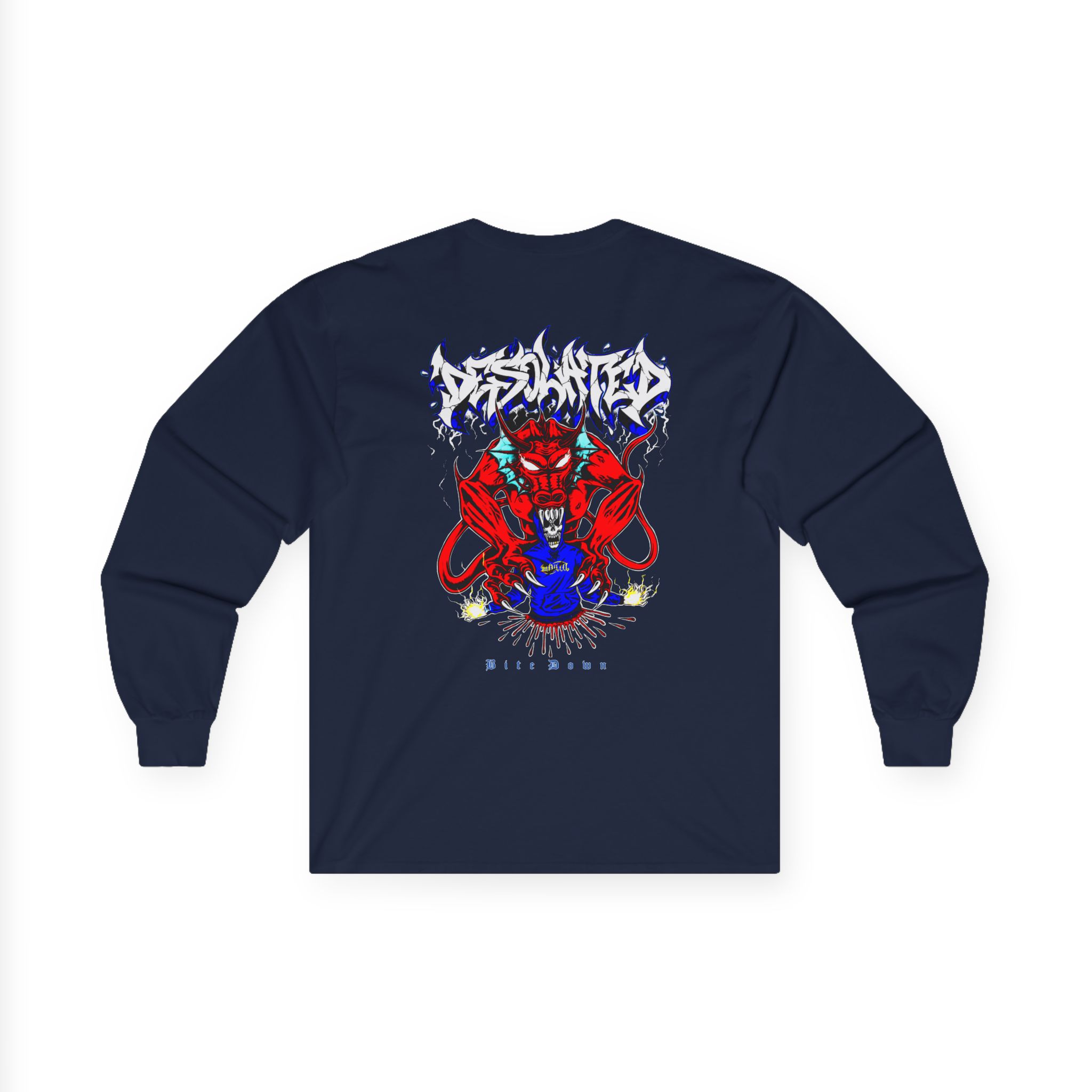 Desolated Devil Unisex Ultra Cotton Long Sleeve Tee