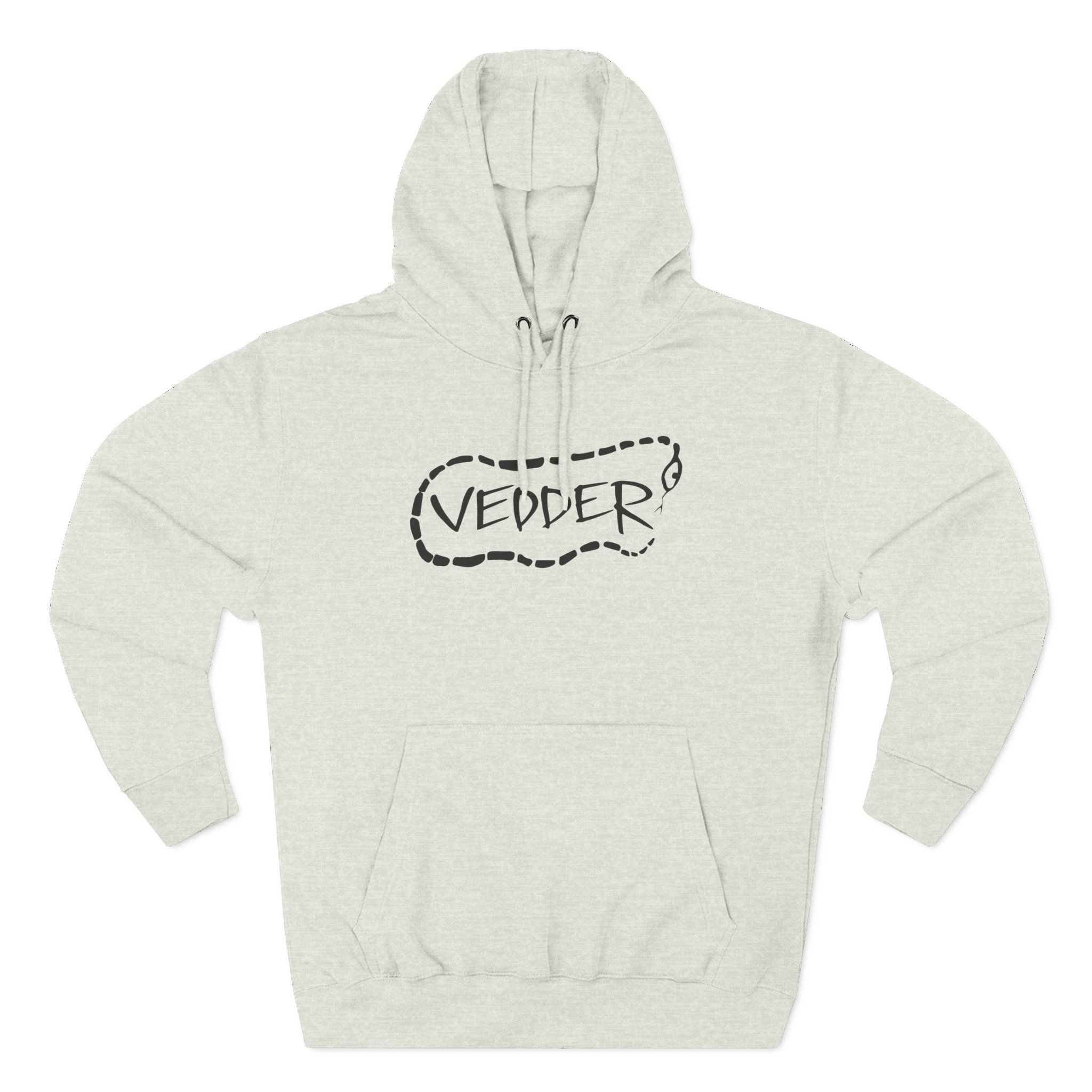 Eddie Vedder Stencil Snake Three-Panel Fleece Hoodie