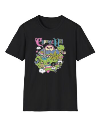 Cypress Hill Happy Time by Sean Solomon Unisex Softstyle T-Shirt
