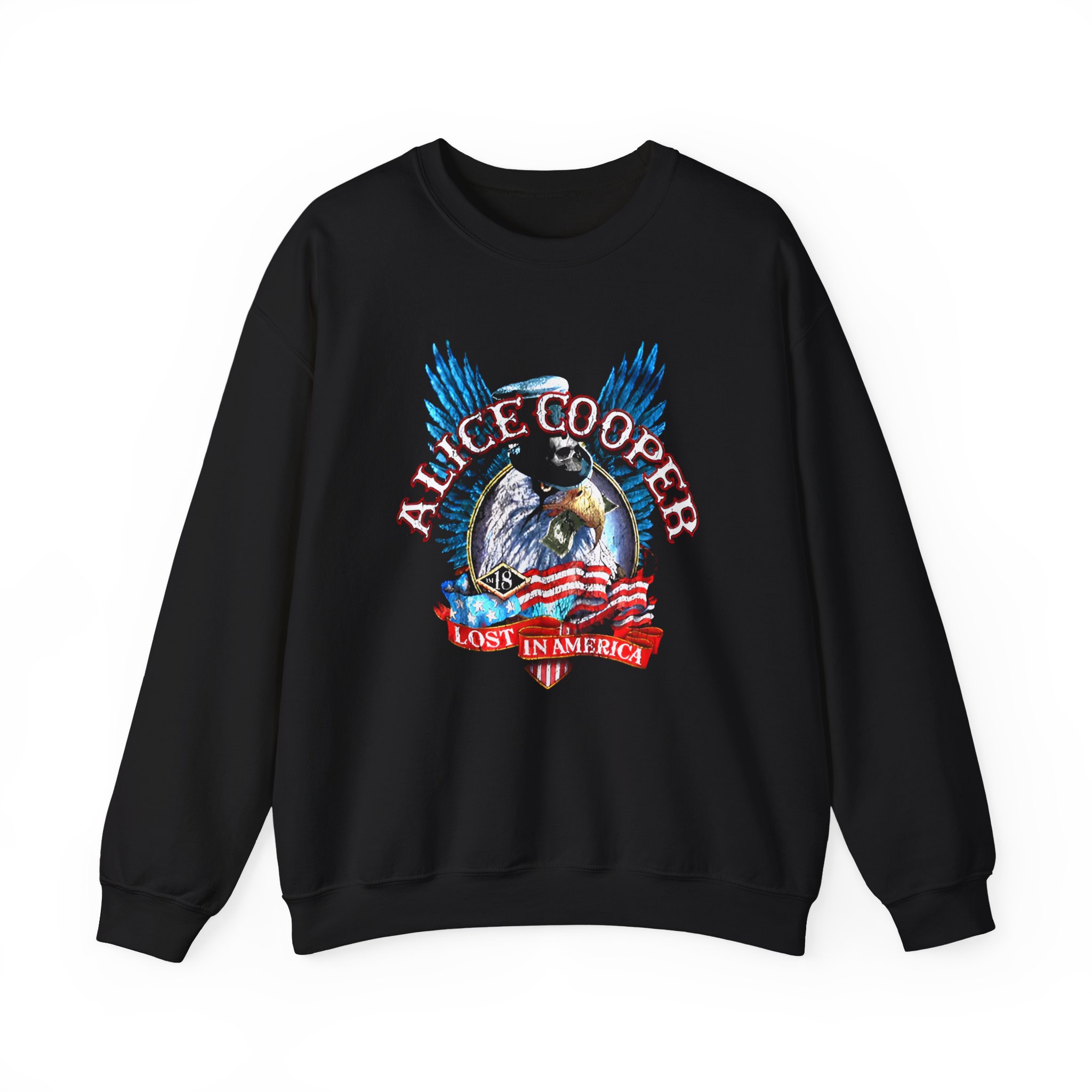 Alice Cooper Lost in America Unisex Heavy Blendâ„¢ Crewneck Sweatshirt