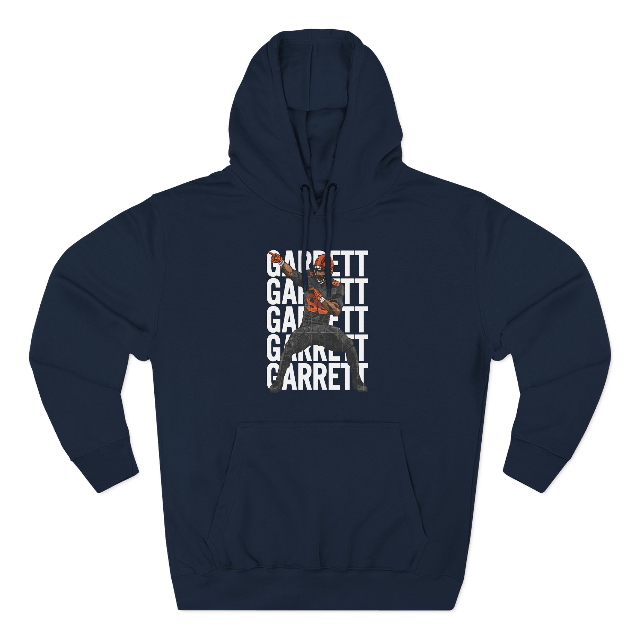 Myles Garrett Repeat Three-Panel Fleece Hoodie