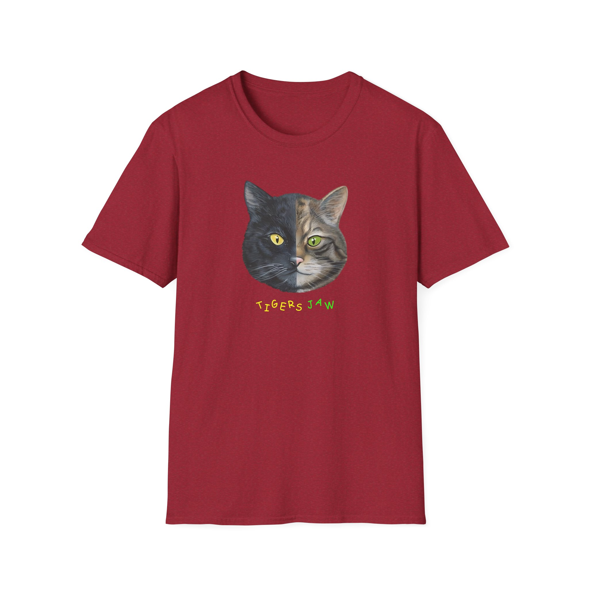 Tigers Jaw Cat Unisex Softstyle T-Shirt